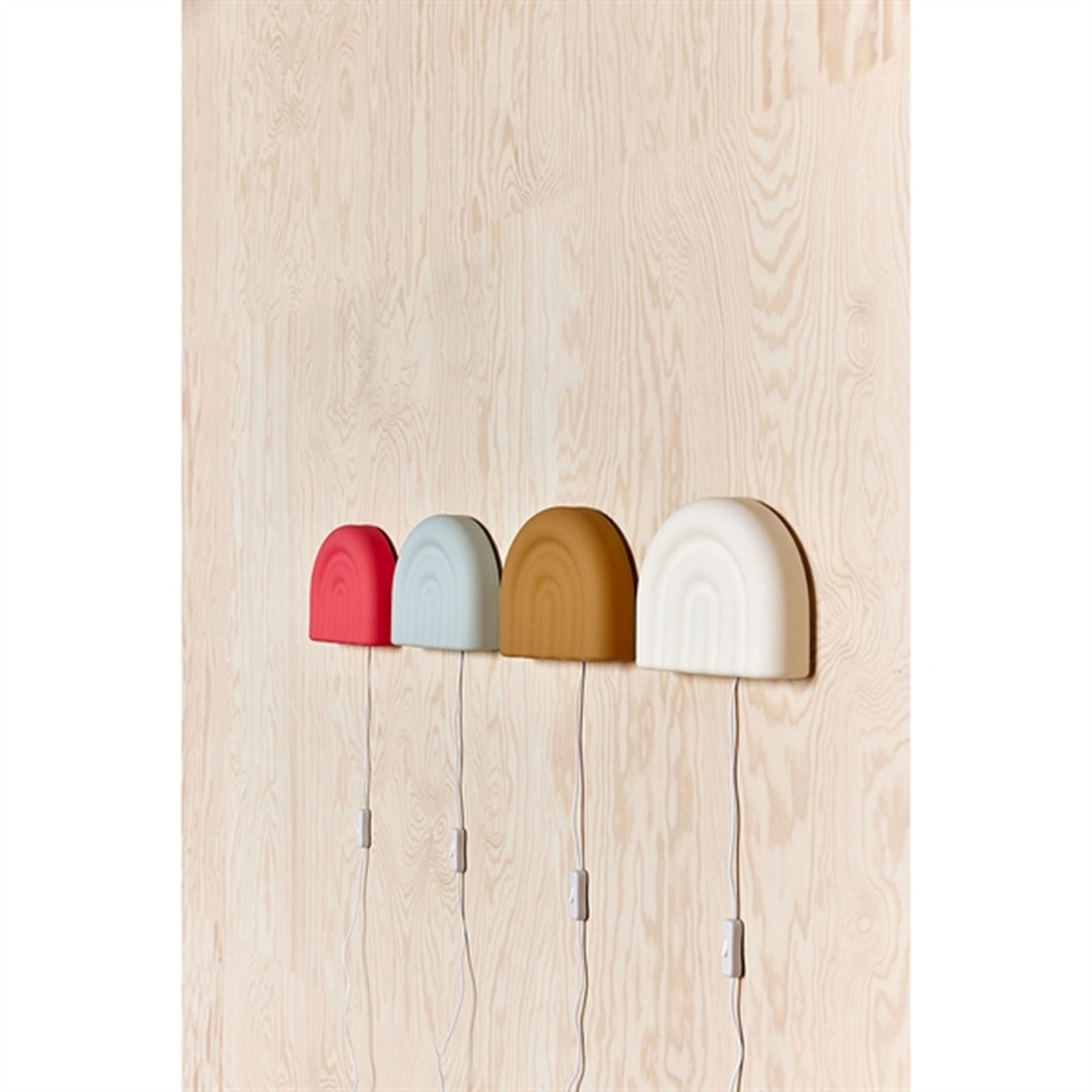 OYOY Rainbow Wall Lamp EU Light Rubber