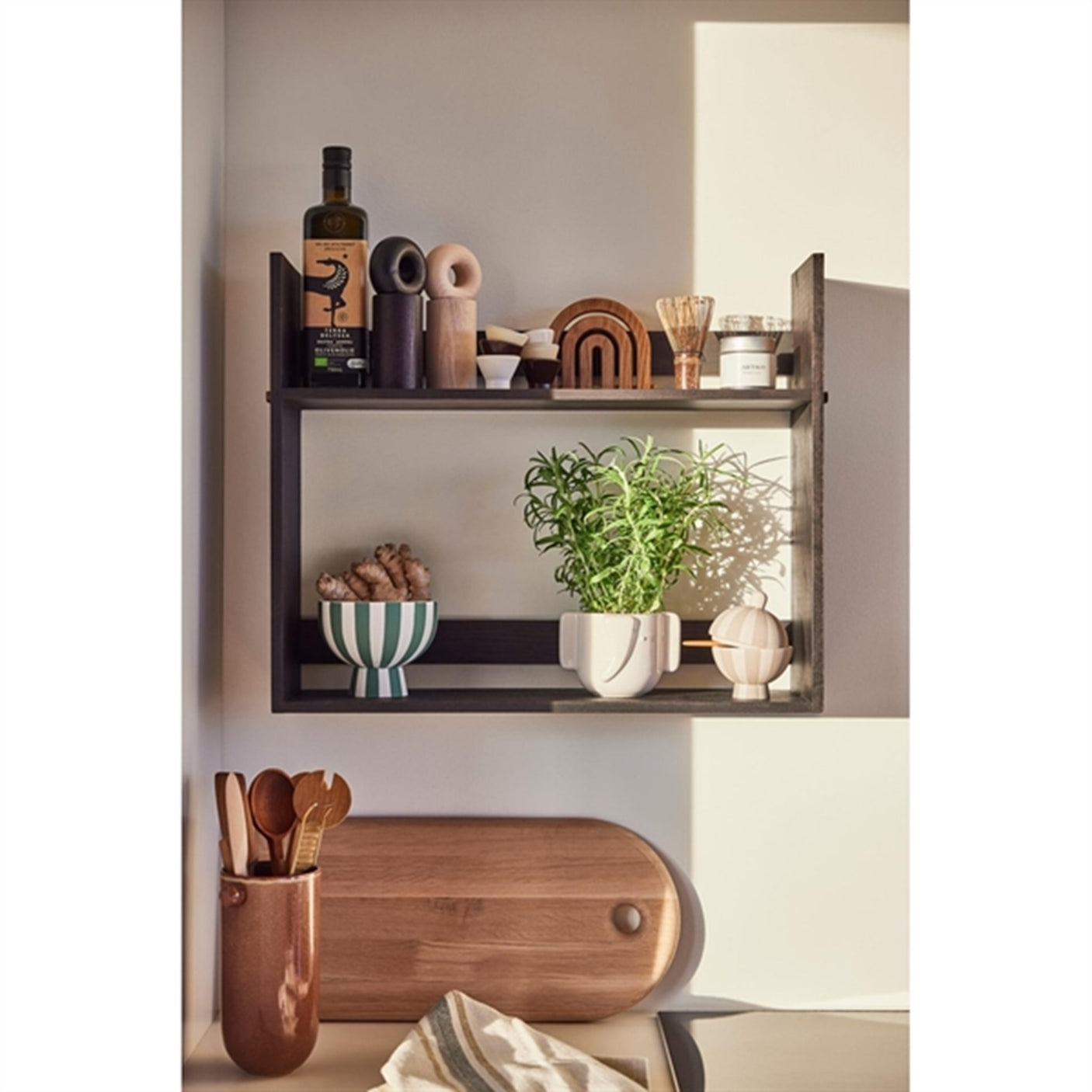 OYOY Elephant Pot Offwhite