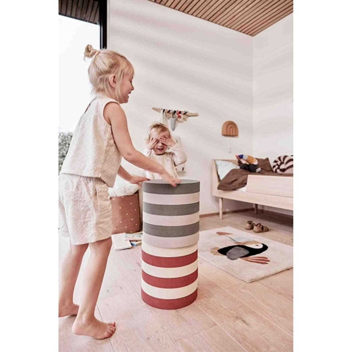 OYOY Crocodile Coat Rack Nature