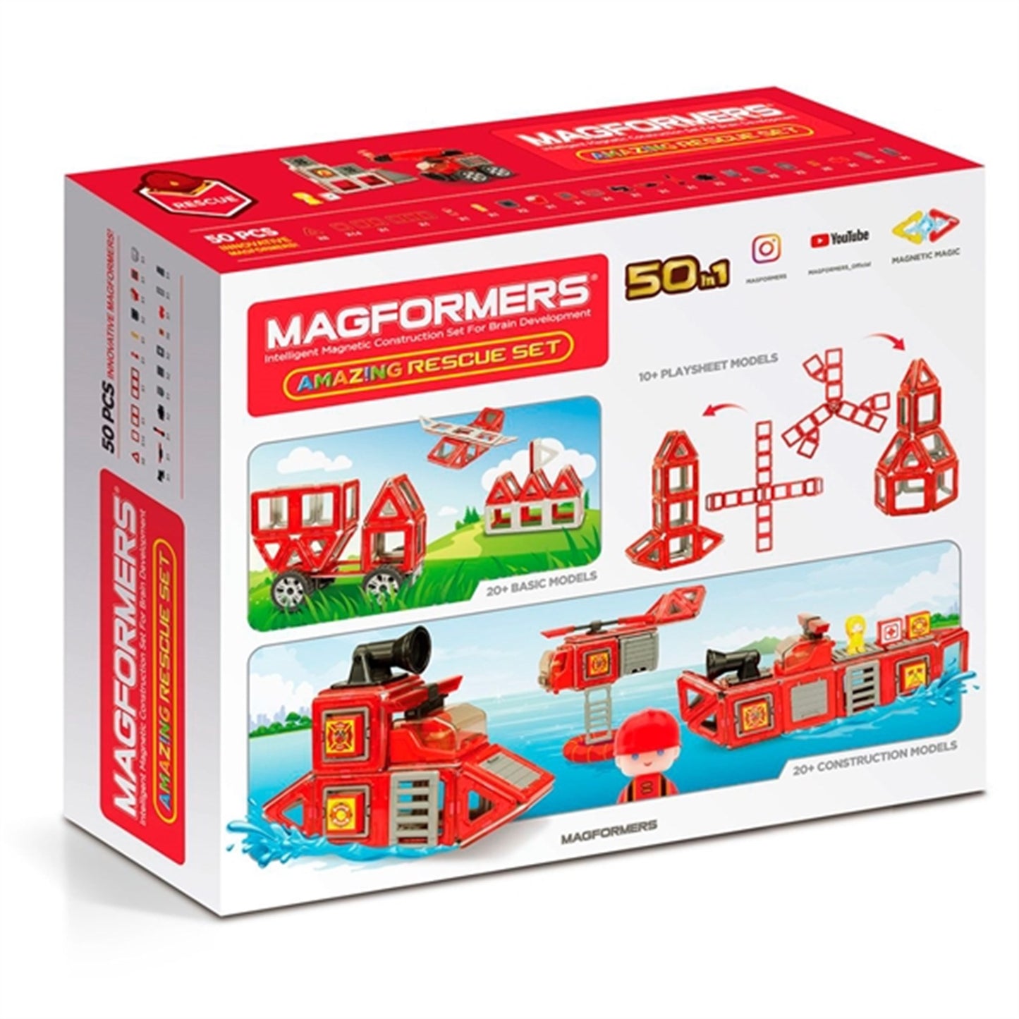 Magformers Amazing Rescue Set