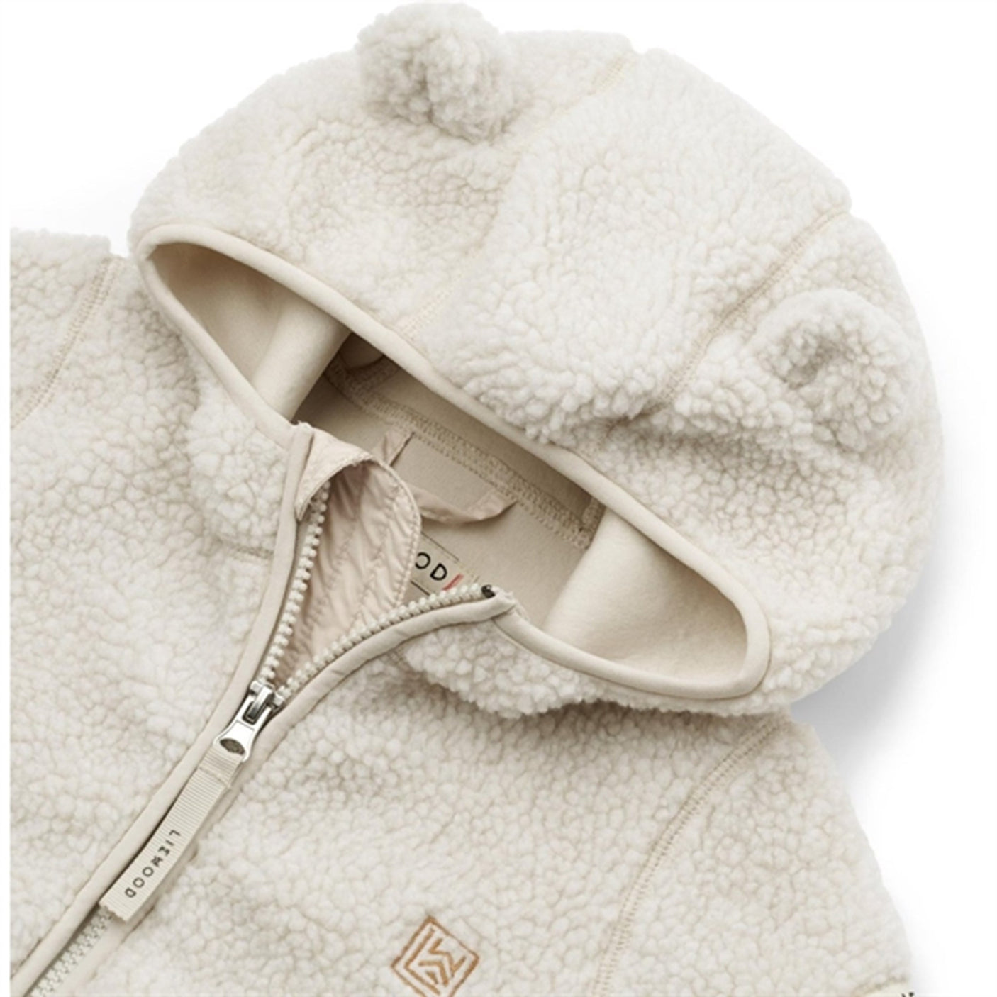 Liewood Leopard/Sandy Mara Pile Embroidery Jacket With Ears