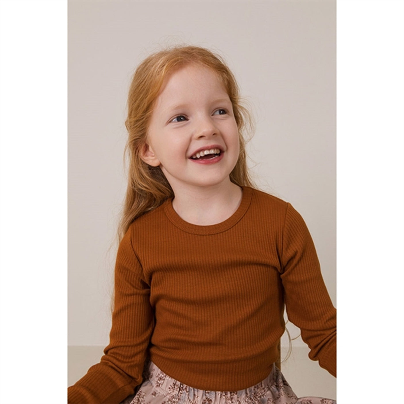 MarMar Modal Spicy Caramel Plain Blouse