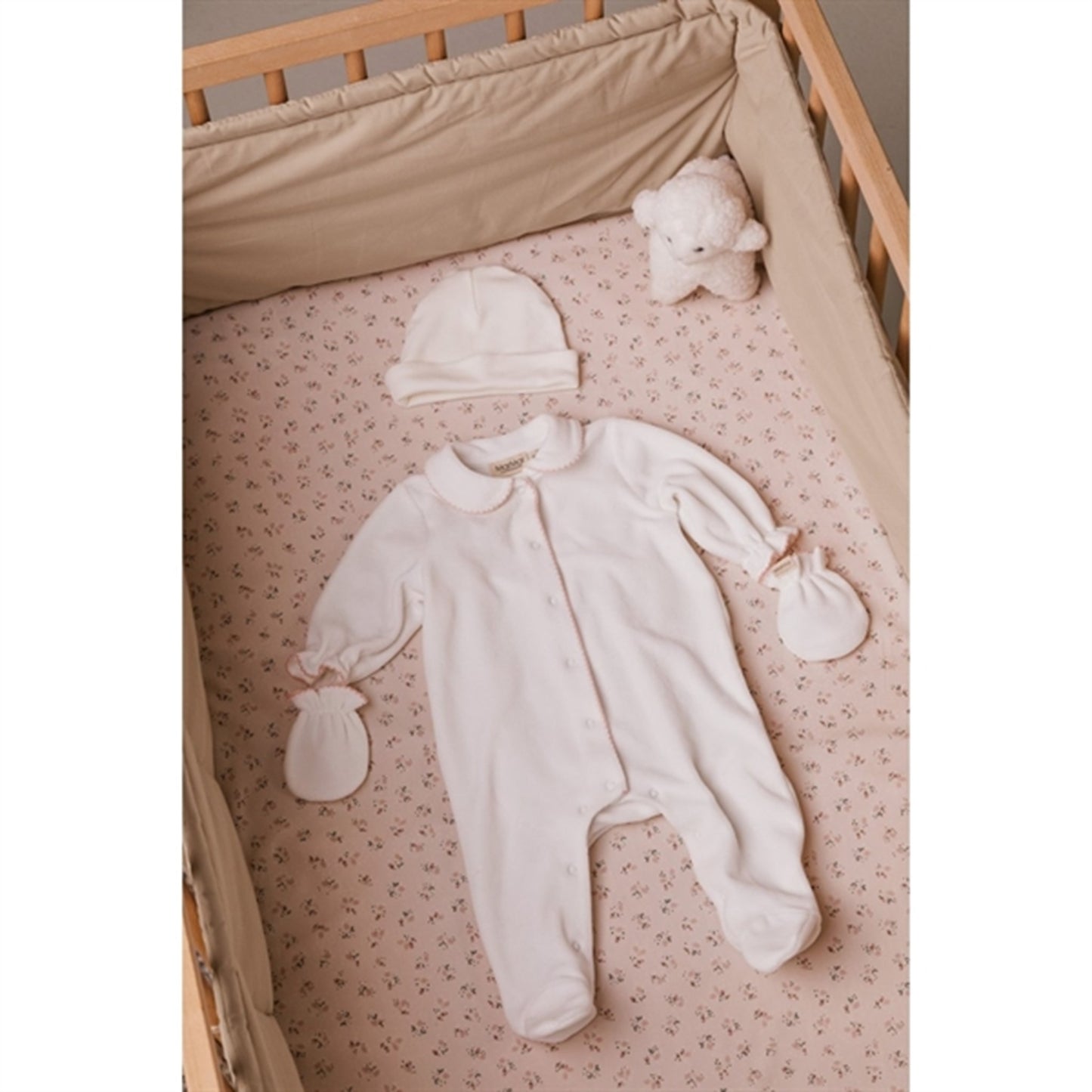 MarMar New Born Rose Picot Ruddy Suit