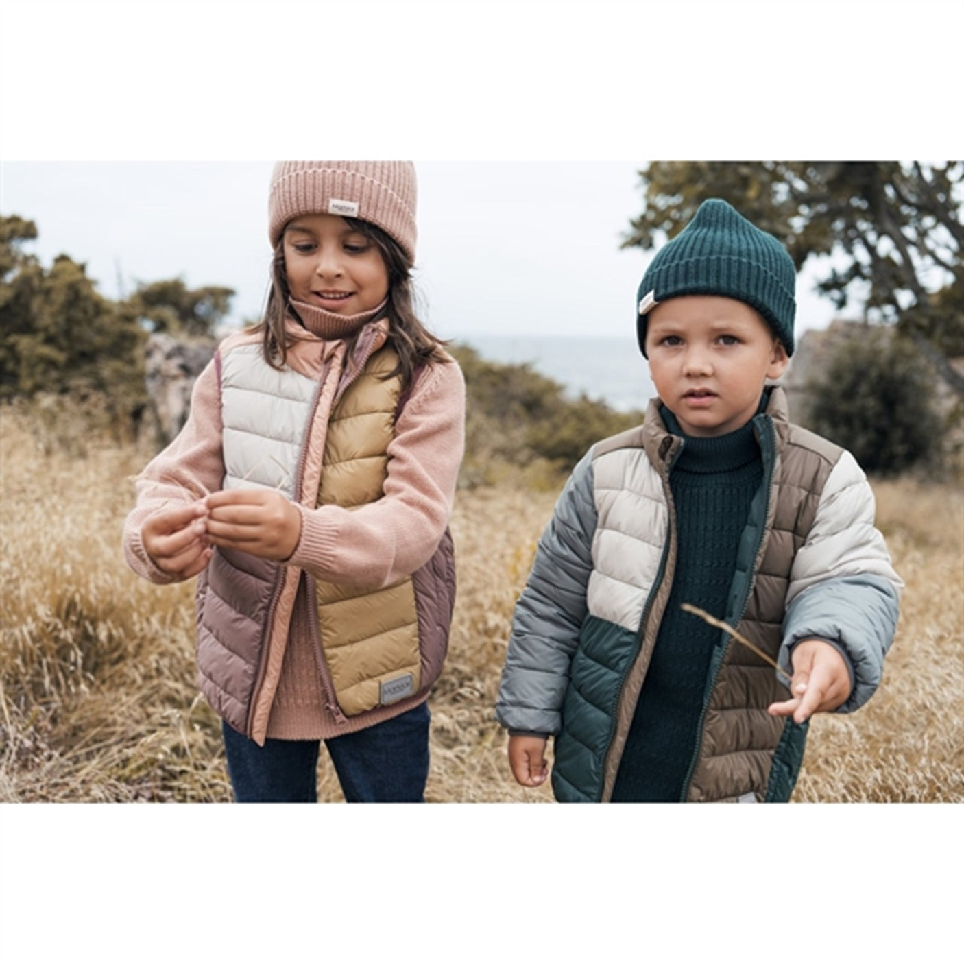 MarMar Owe Vegan Puffer Down Jacket Dark Leaf Blok