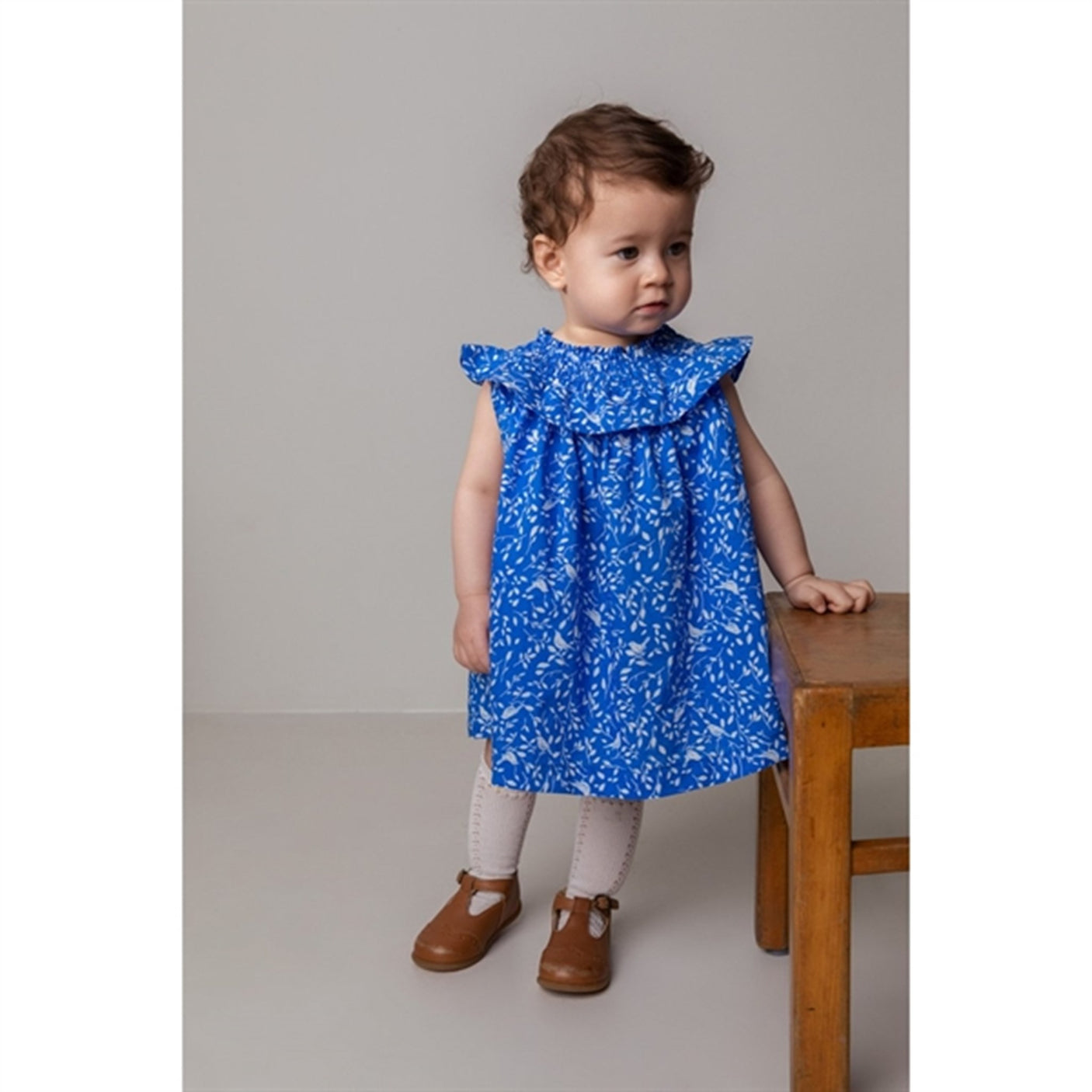 MarMar White Birds Druse Dress