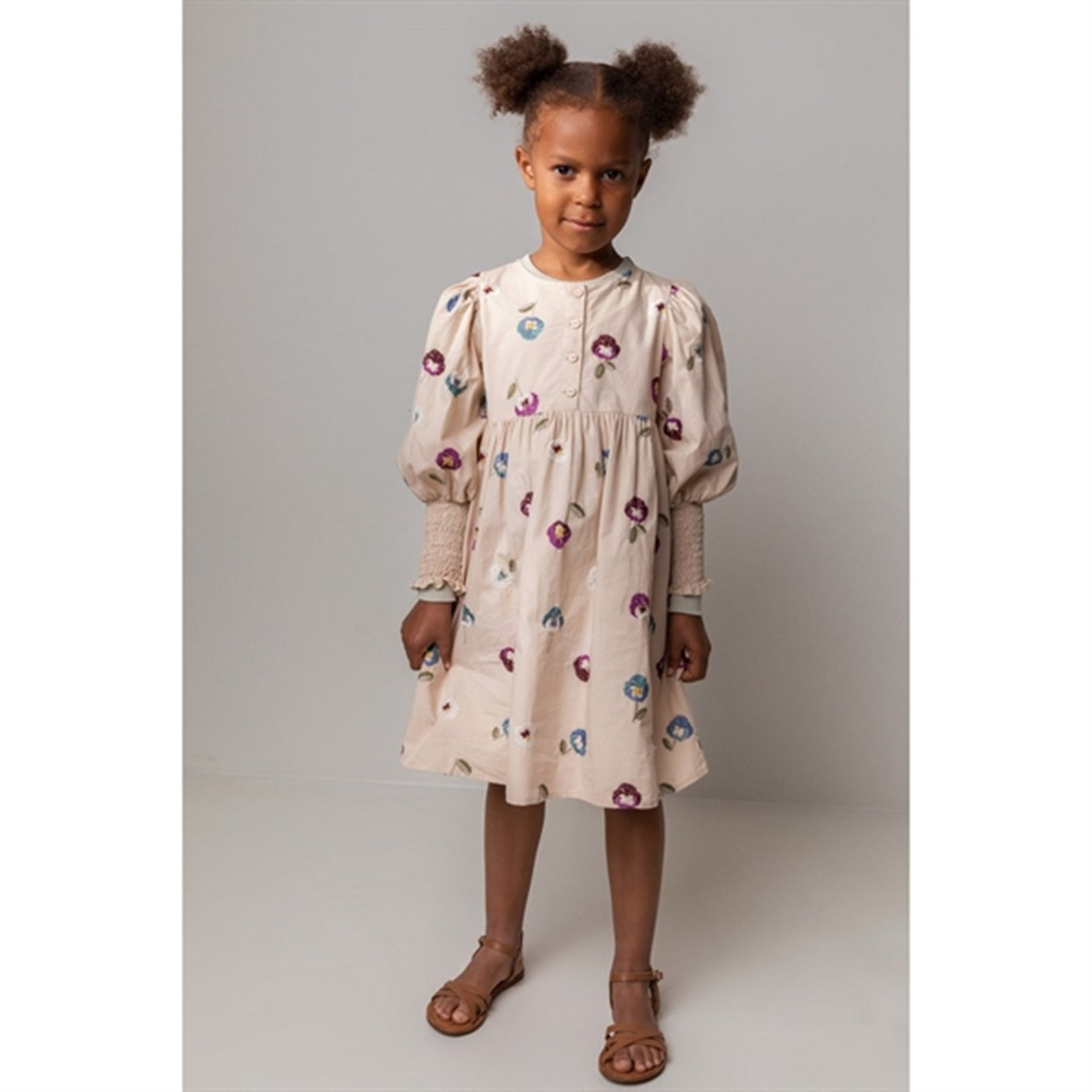 MarMar Pansy Embroidery Dura Dress