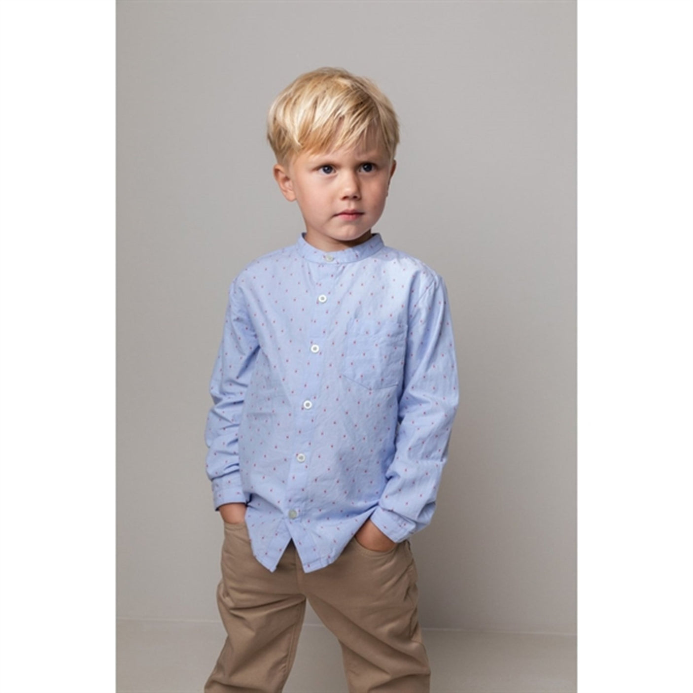 MarMar Red Currant Dot Theodor Shirt