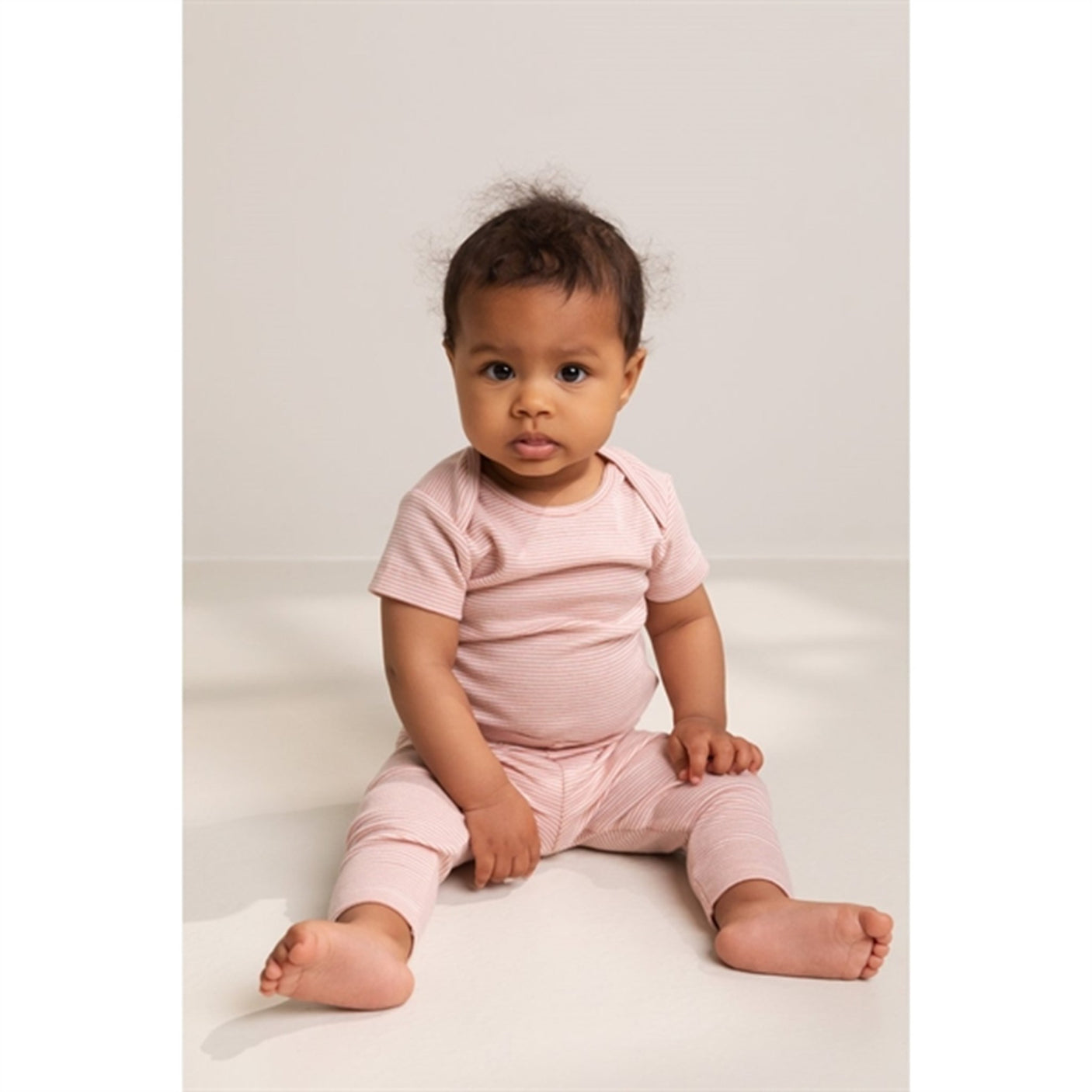 MarMar Modal Fine Rib Evening Sun Stripe Leggings