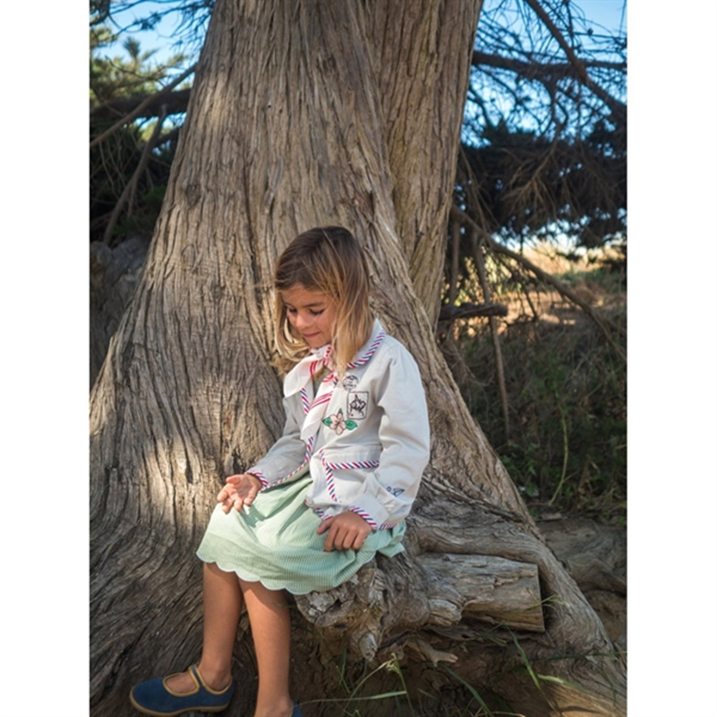 MarMar Mint Leaf Stripes Deidra Dress