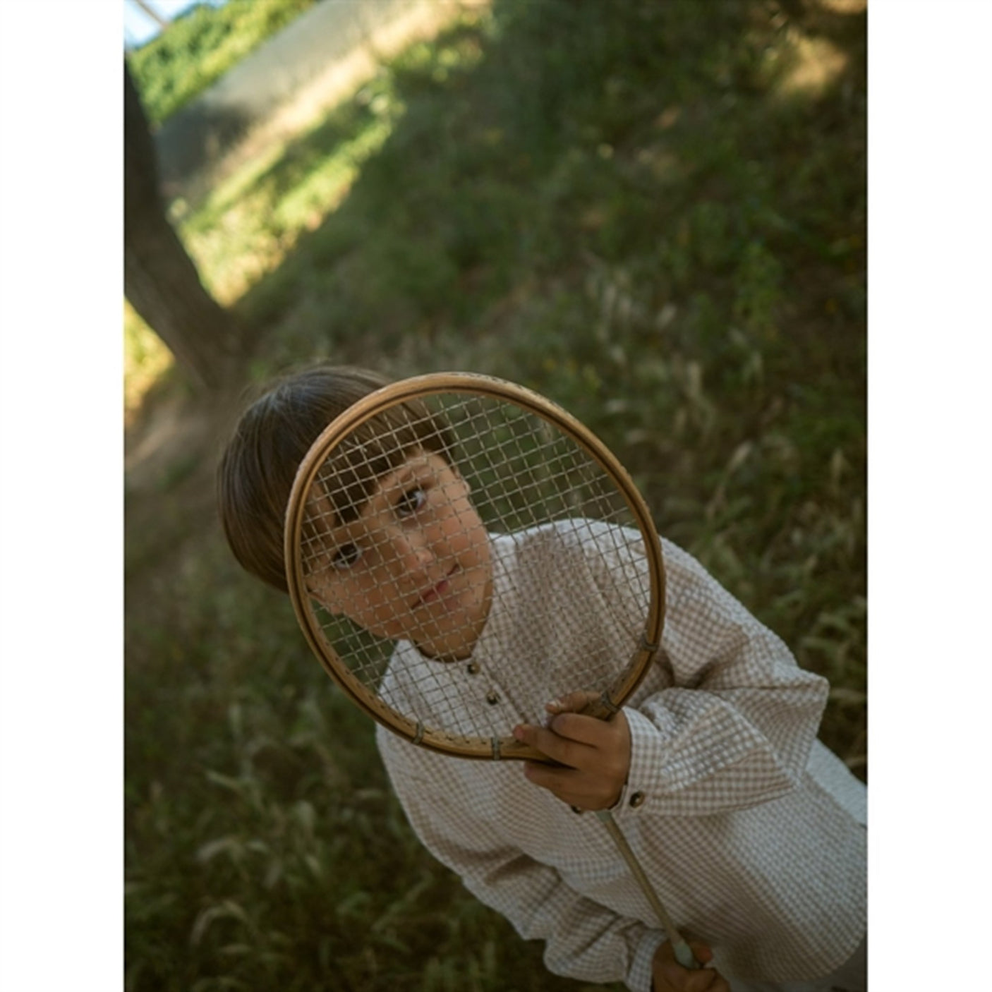 MarMar Grey Sand Gingham Tokyo Shirt