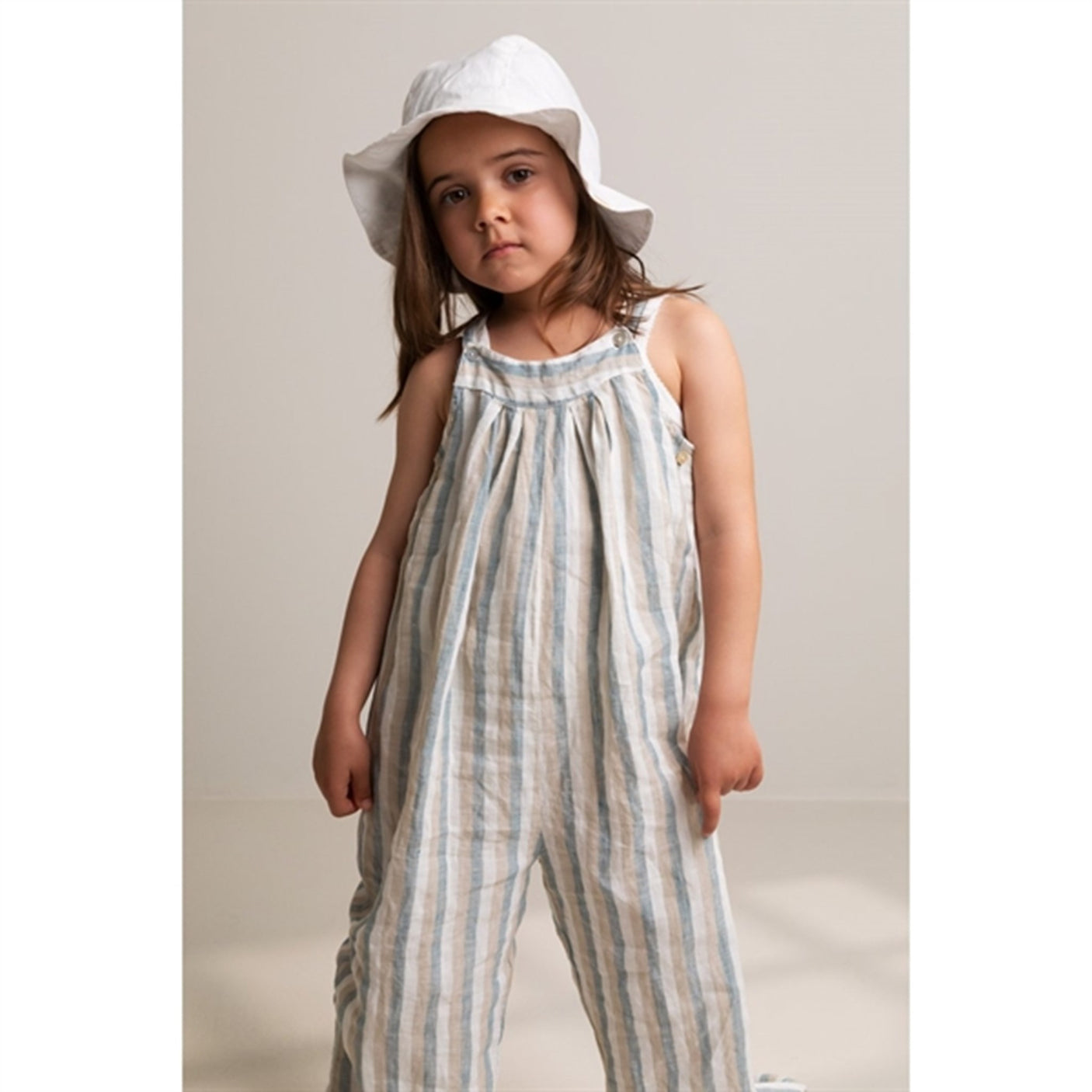 MarMar White Alba Scallop Sun Hat