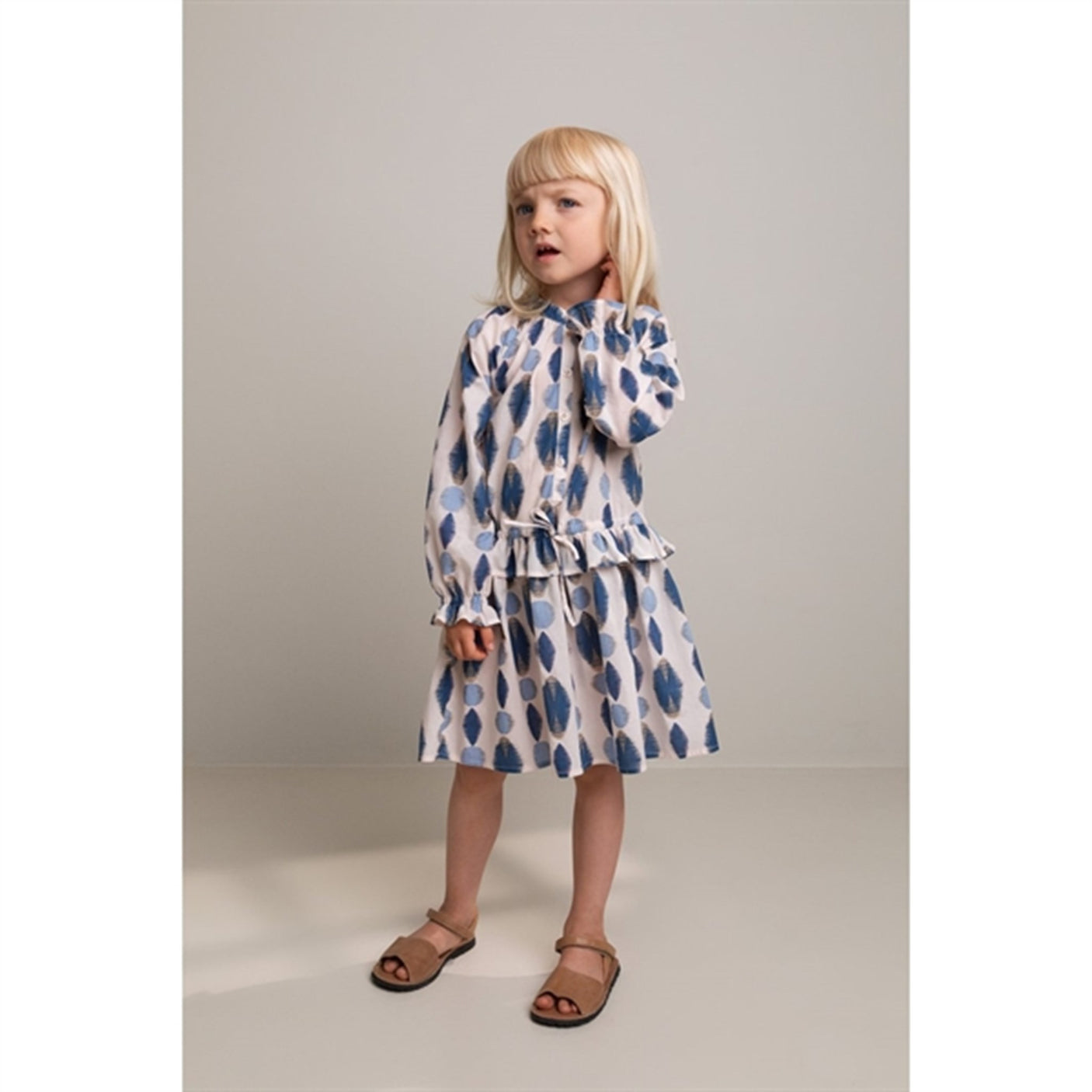MarMar Ikat Print Glacier Doelle Dress
