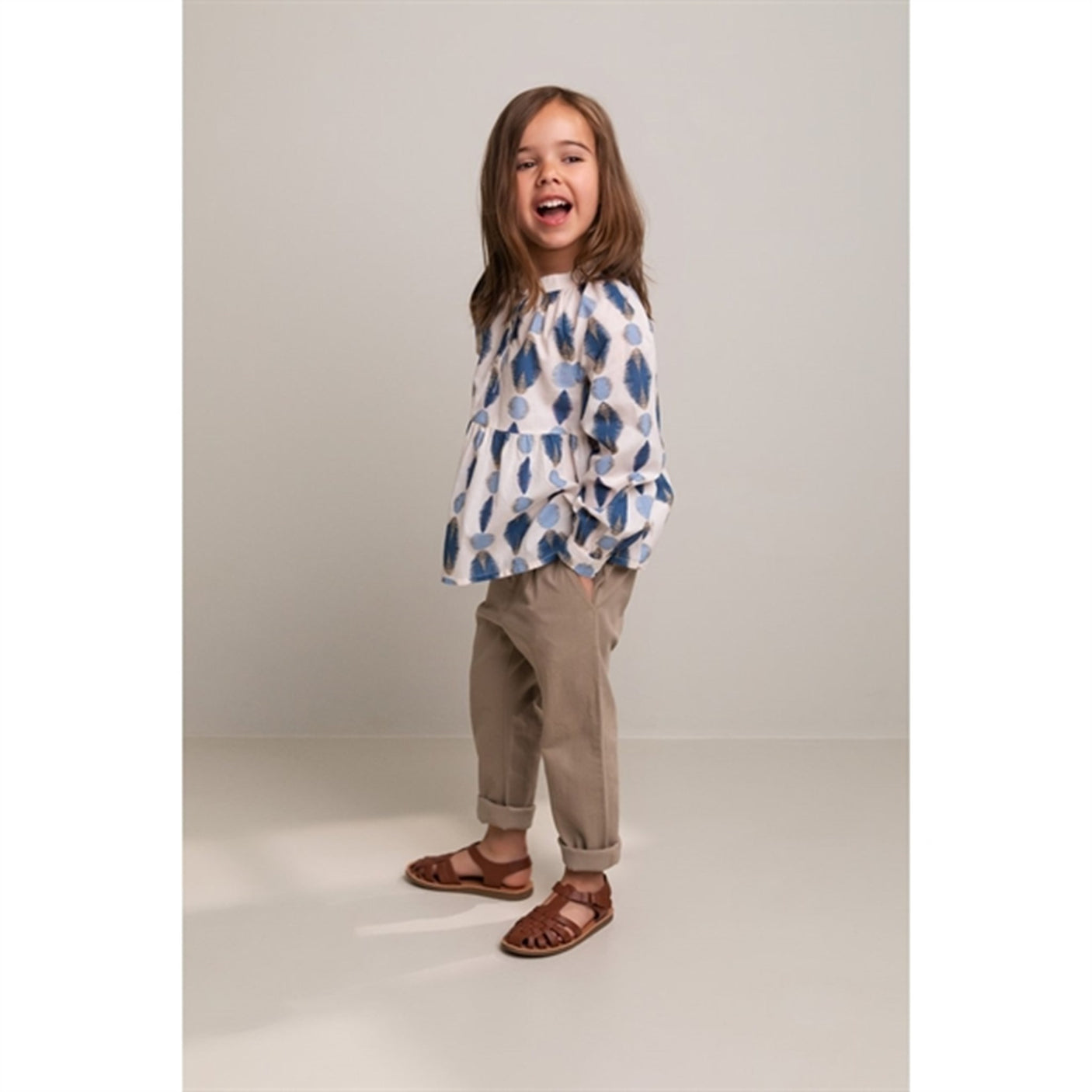 MarMar Ikat Print Glacier Tila Shirt