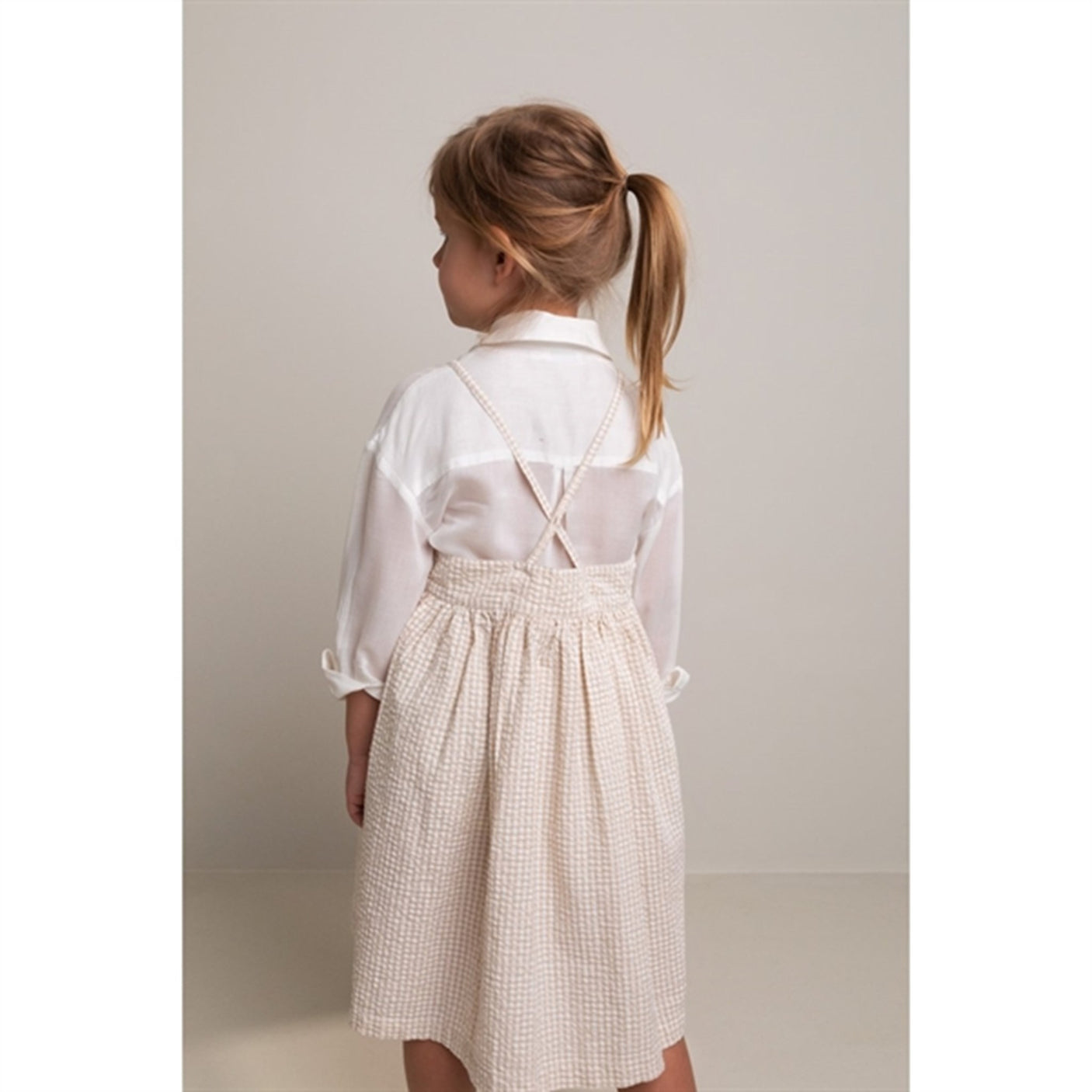 MarMar Grey Sand Gingham Divo Dress