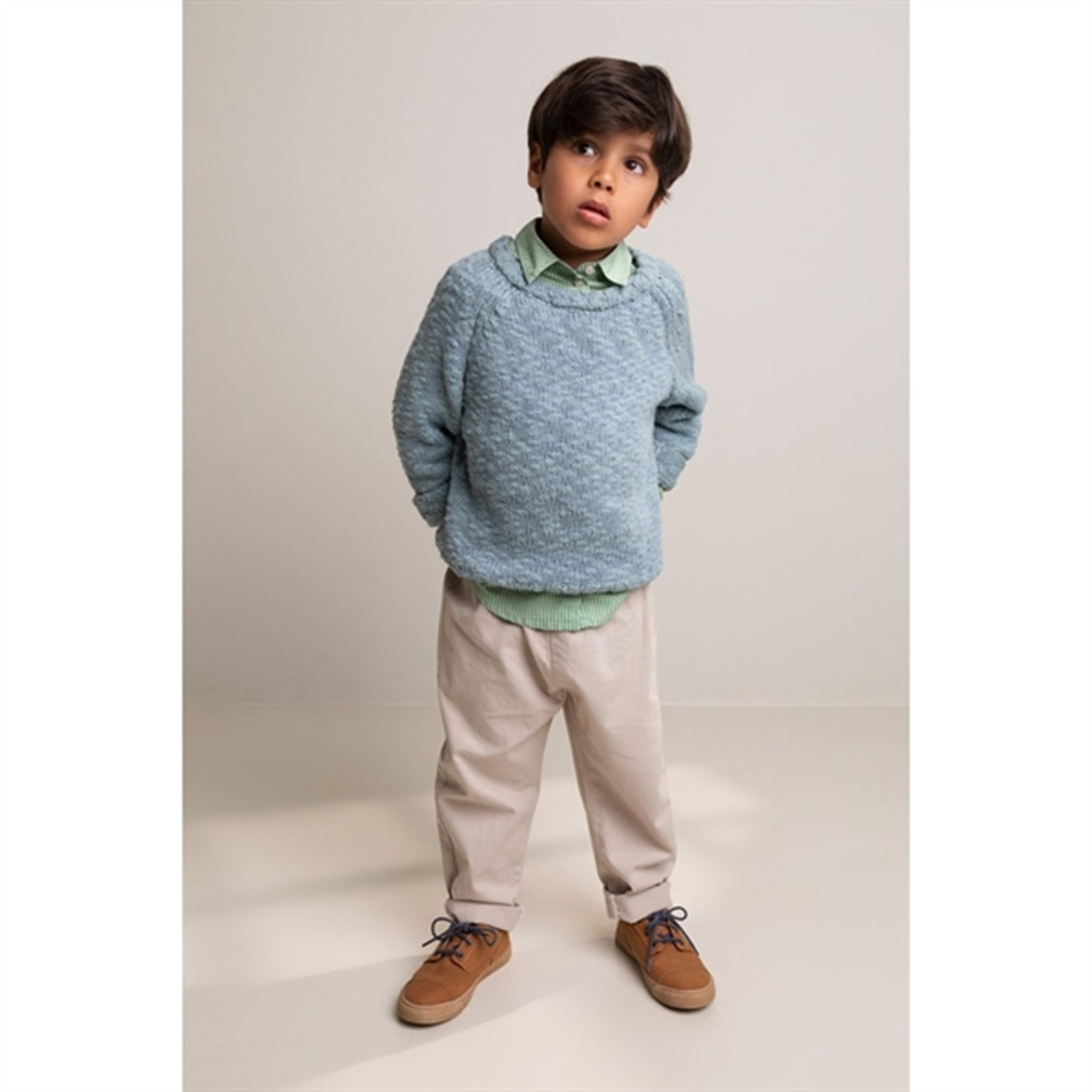 MarMar Mint Leaf Stripes Tommy Shirt