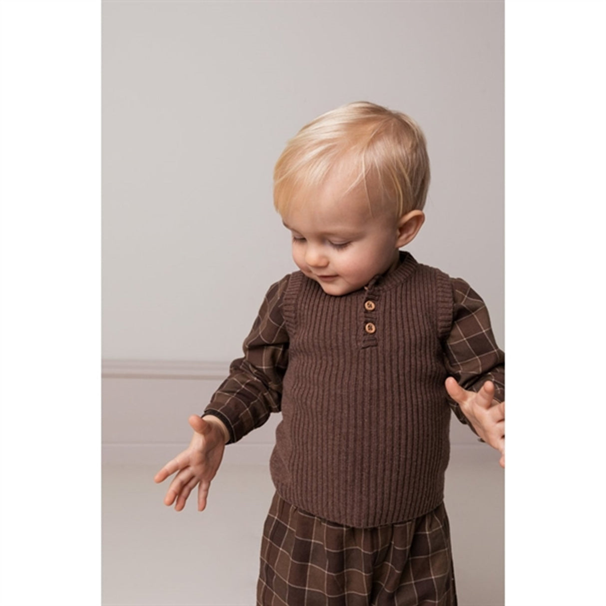 MarMar Autumn Check Totoro Shirt