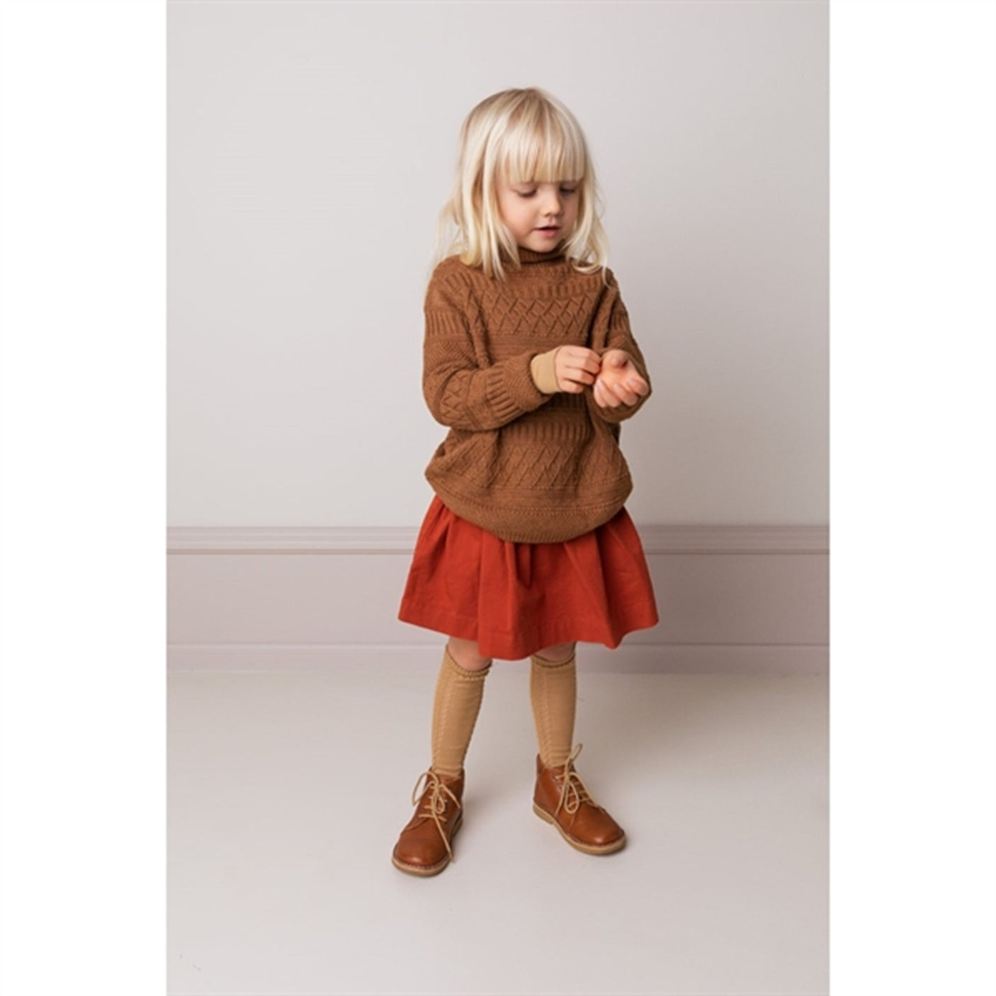 MarMar Burnt Sienna Seline Skirt