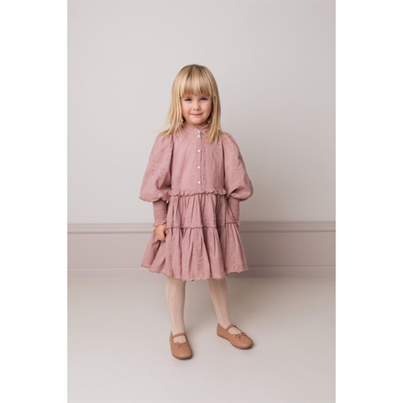 MarMar Cream Taupe Heart Dela Dress