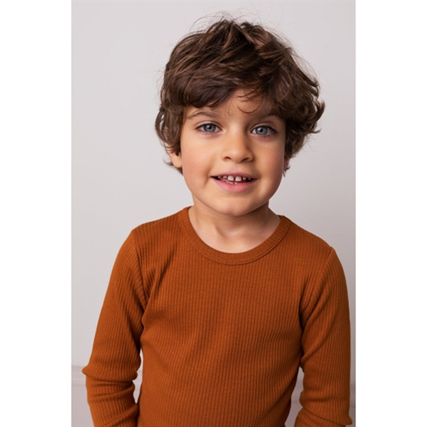 MarMar Modal Spicy Caramel Plain Blouse