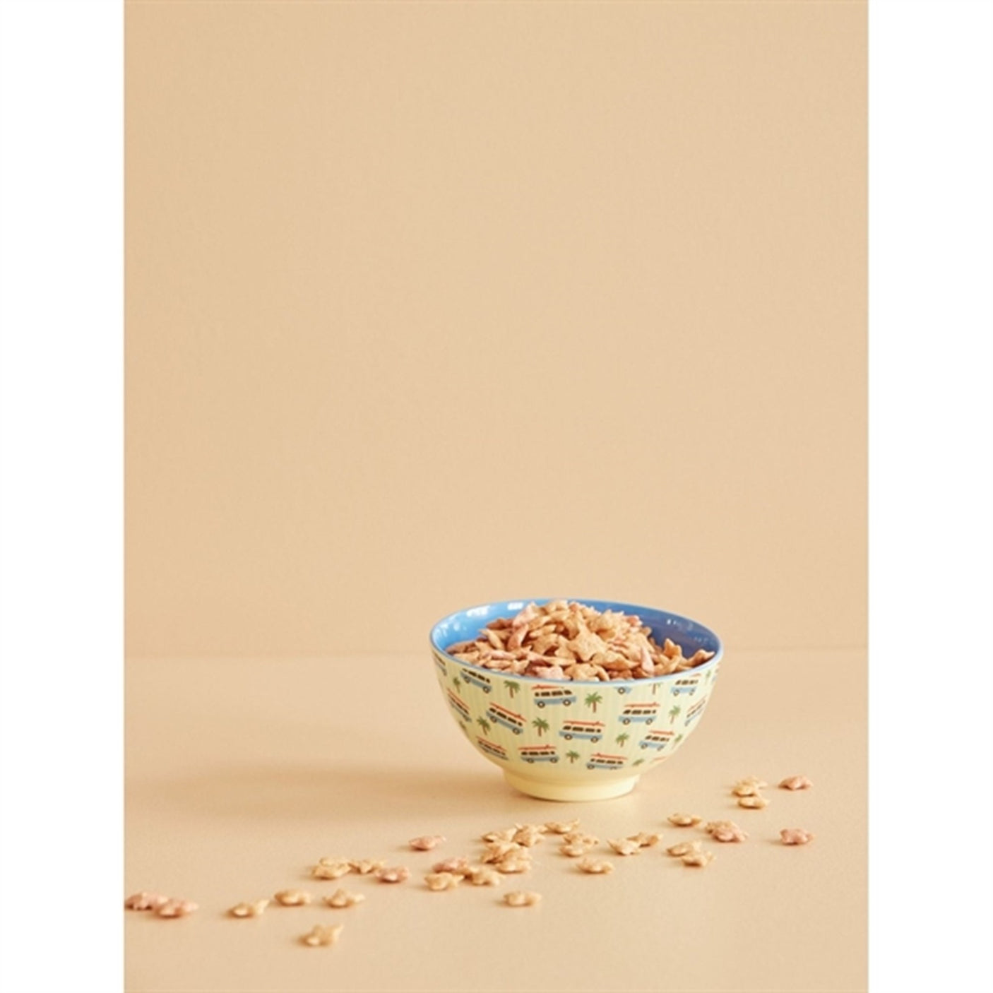 RICE Cars Medium Melamine Bowl