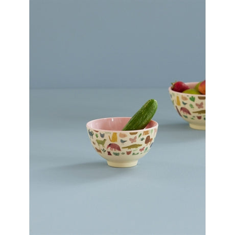 RICE Sweet Jungle Print Small melamine Bowl