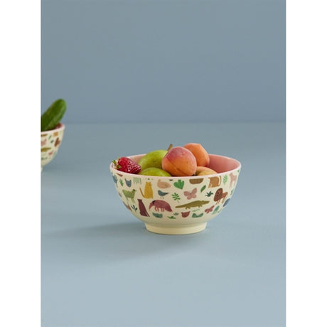 RICE Sweet Jungle Print Medium Melamine Bowl
