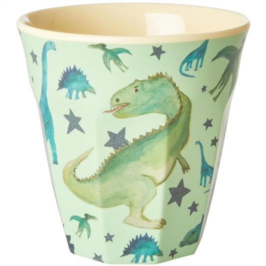 RICE Dino Print Medium Melamine Cup