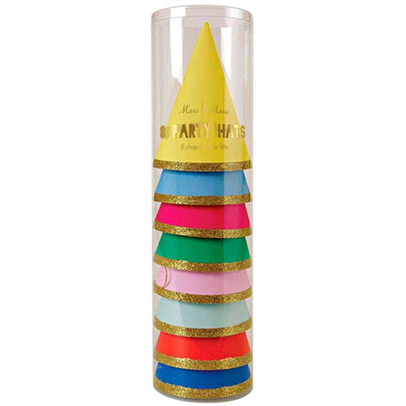 Meri Meri Multicolor Party Hats 8 pcs