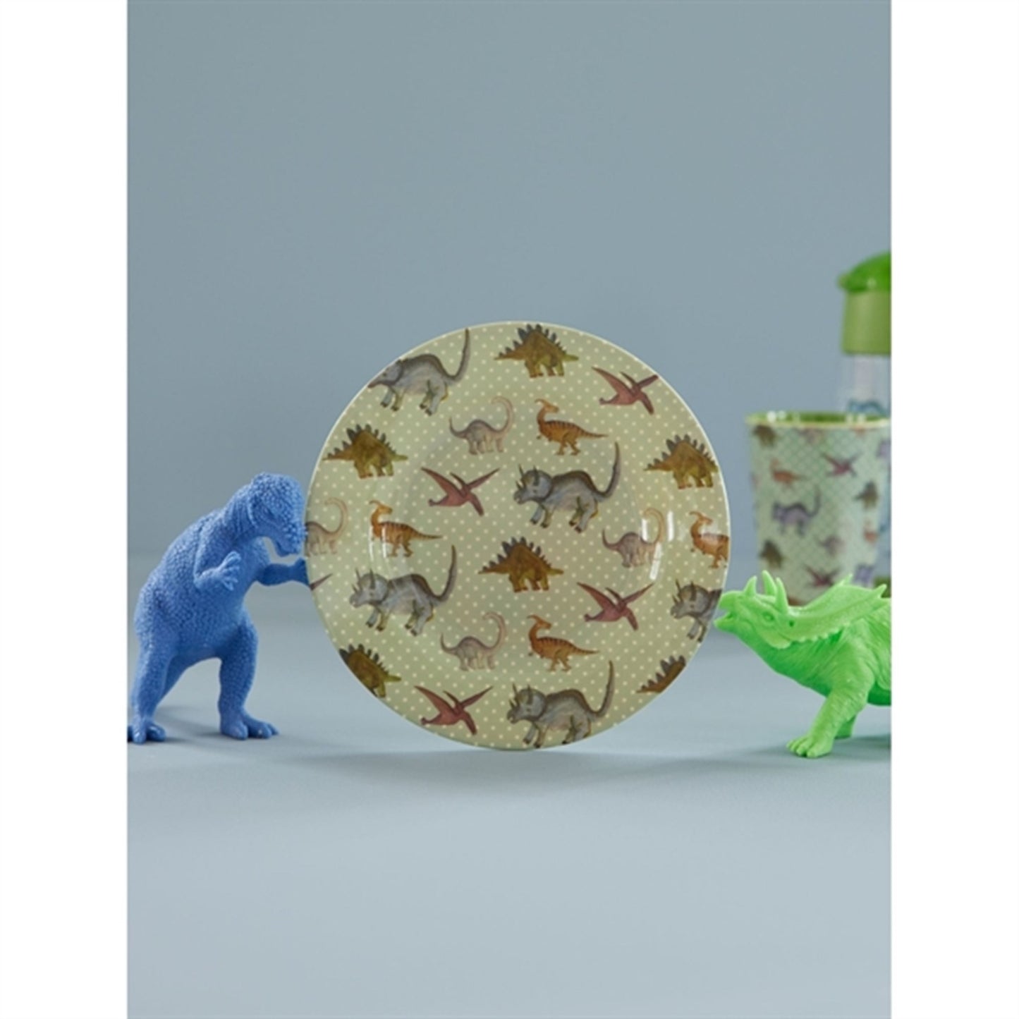 RICE New Dino Print Melamine Side Plate