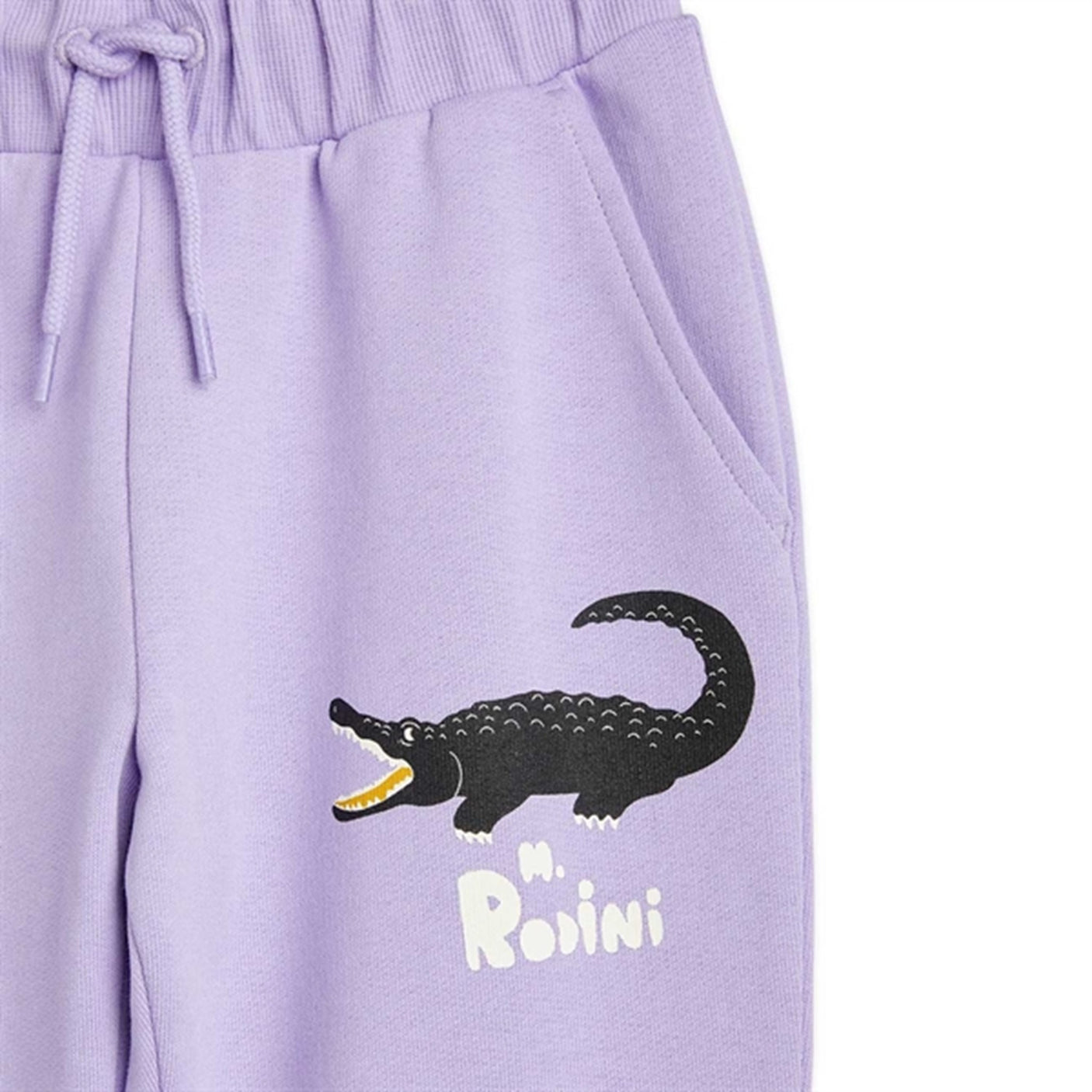 Mini Rodini Crocodile Purple Sweatpants