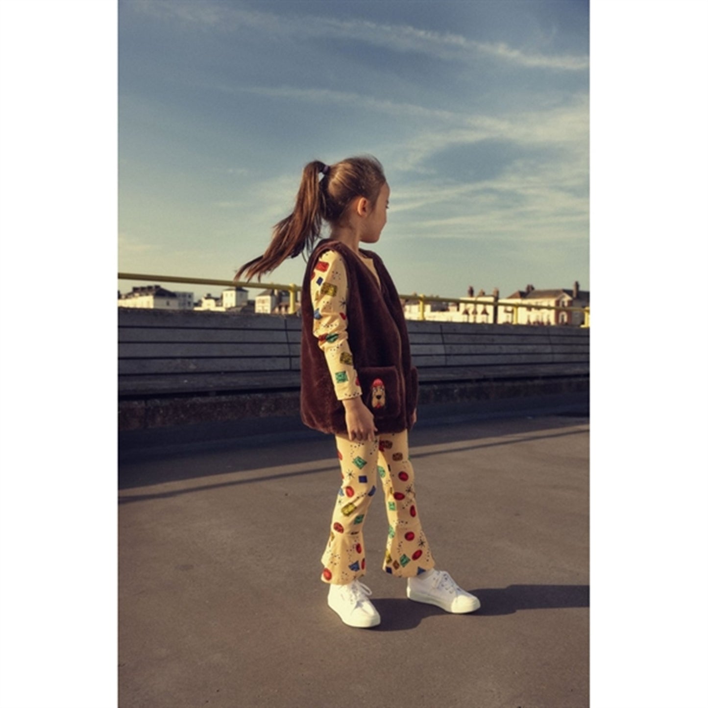 Mini Rodini Yellow Jewels Aop Blouse