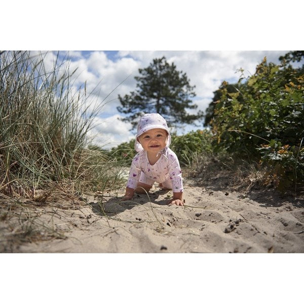 MINI A TURE Goldie Printed UV50+ Jumpsuit Floating Flowers