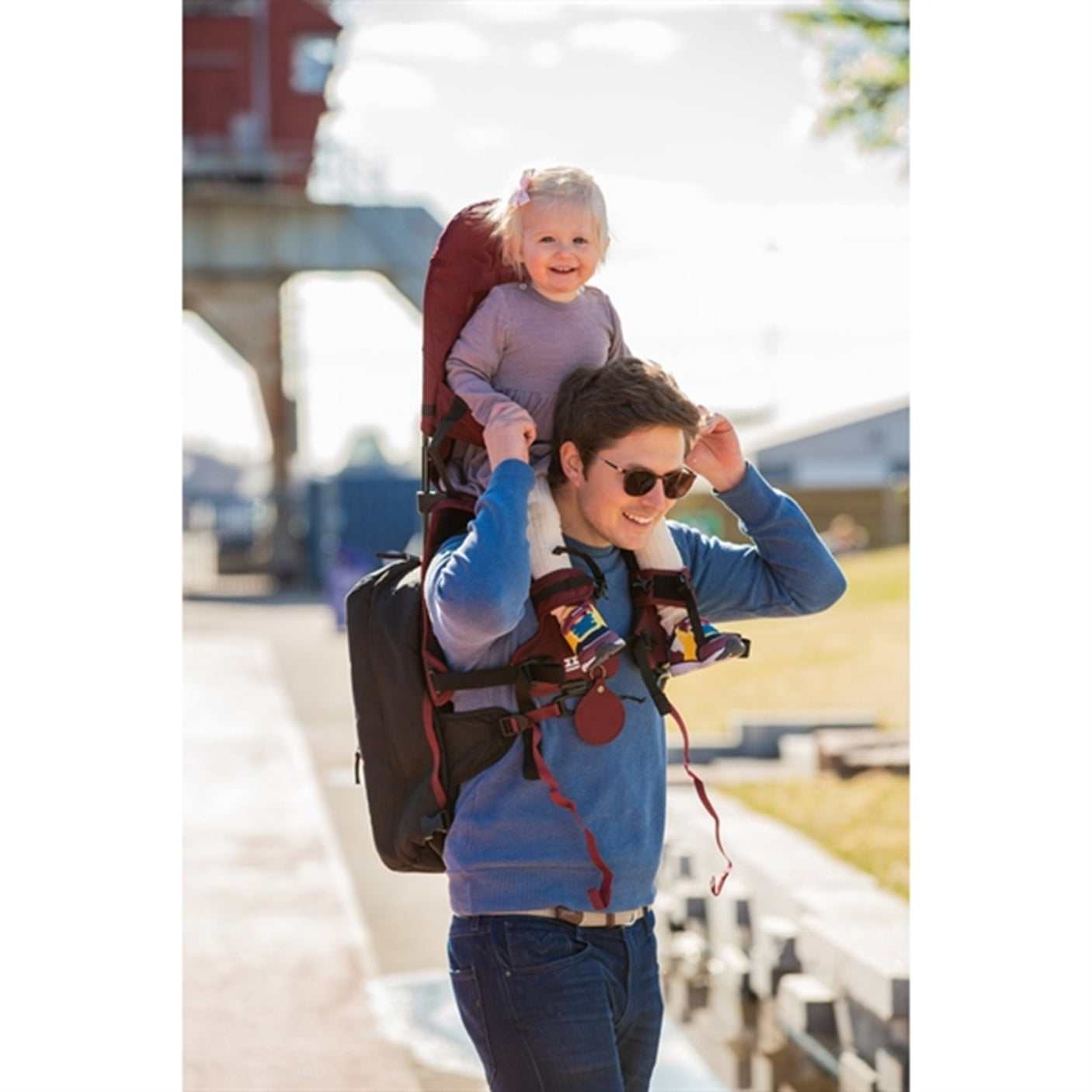 MiniMeis Backpack Burgundy