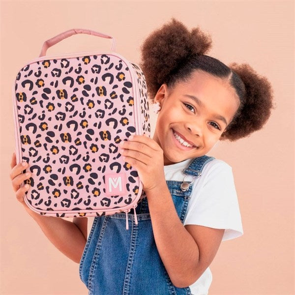 MontiiCo Lunch Bag Large Blossom Leopard