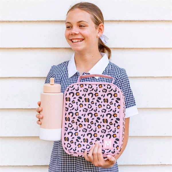 MontiiCo Lunch Bag Large Blossom Leopard
