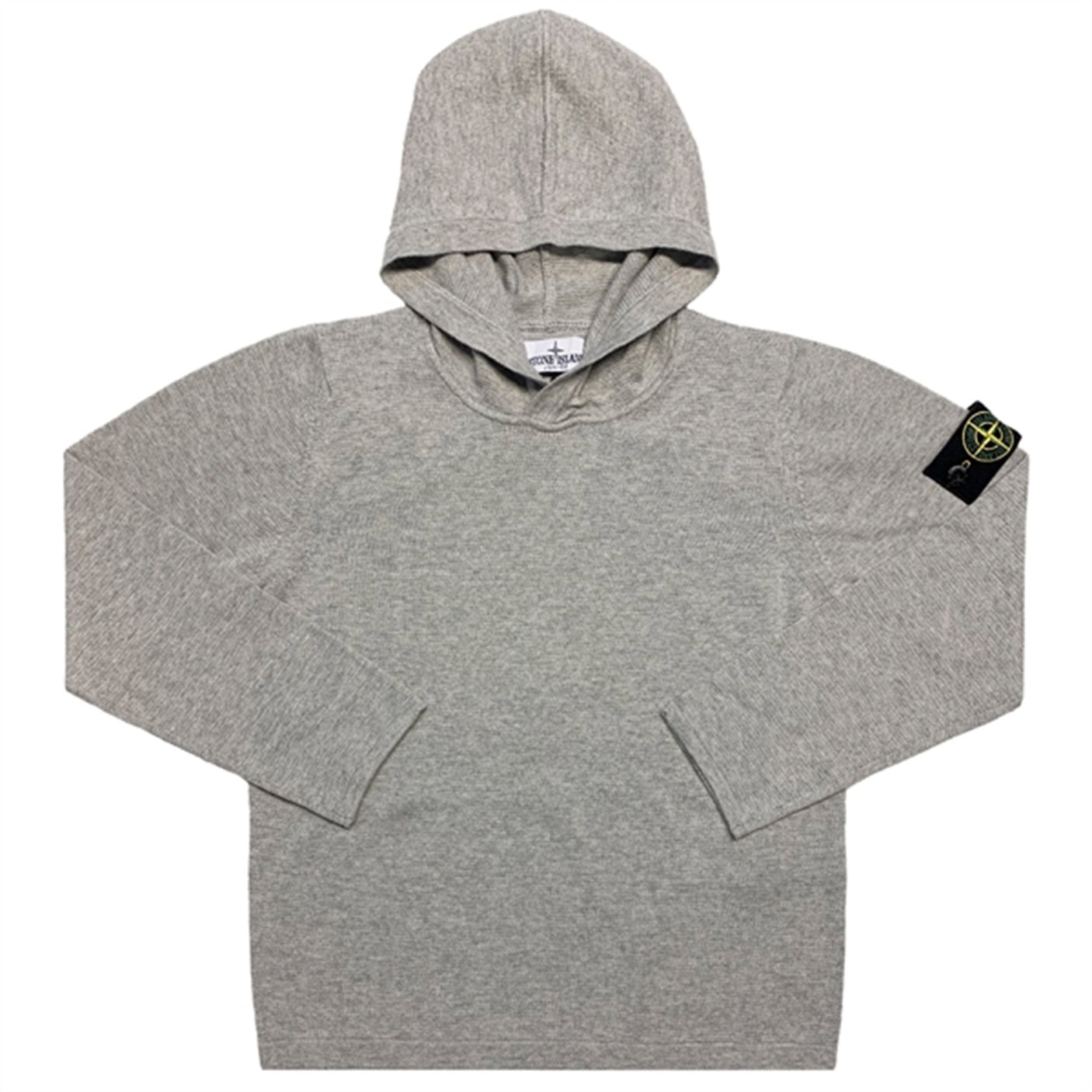 Stone Island Junior Knit Cotton Light Grey