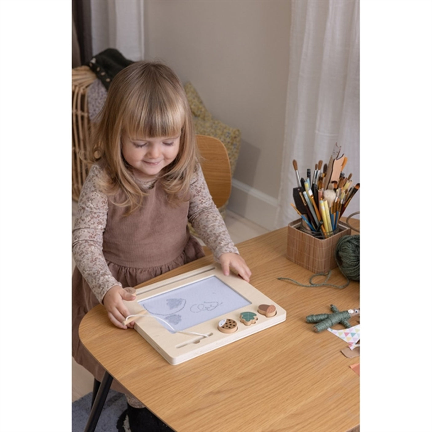 Sebra Drawing Board Magnetic Woodland