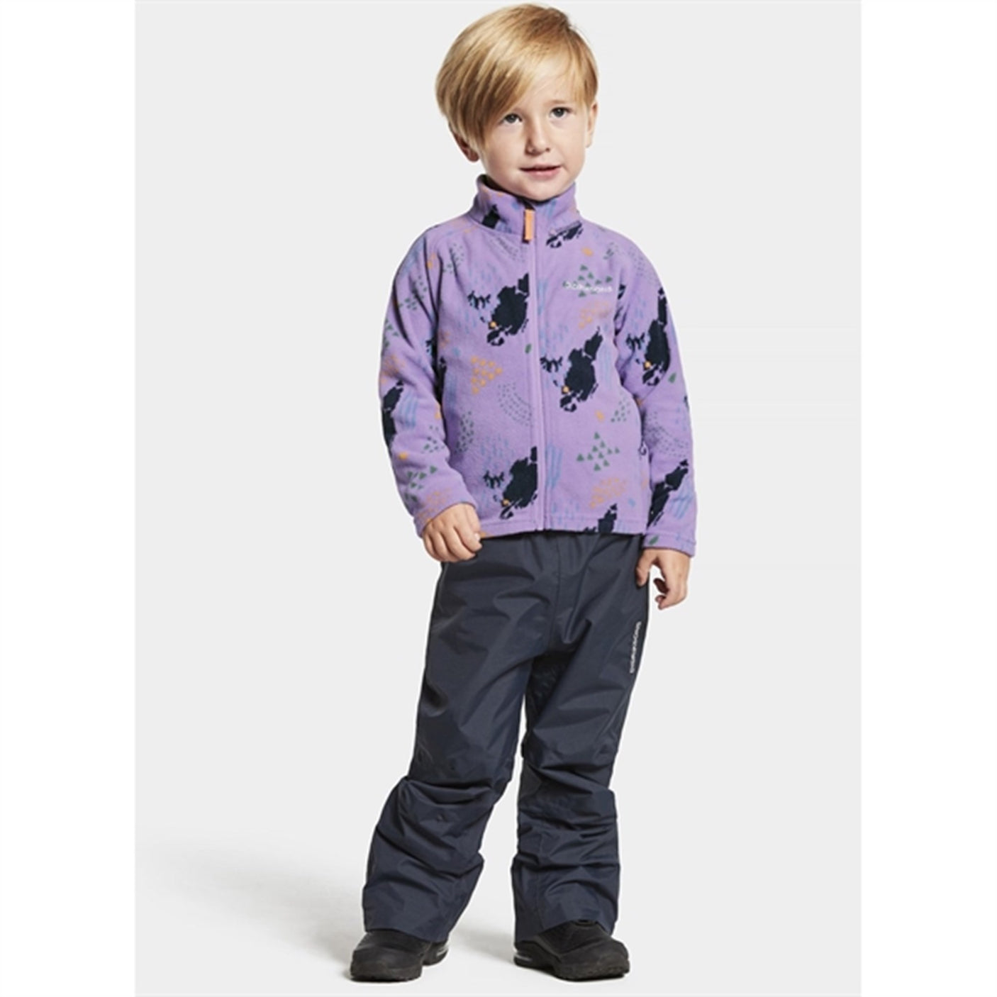 Didriksons Monte Grundsund Purple Fleece Jacket