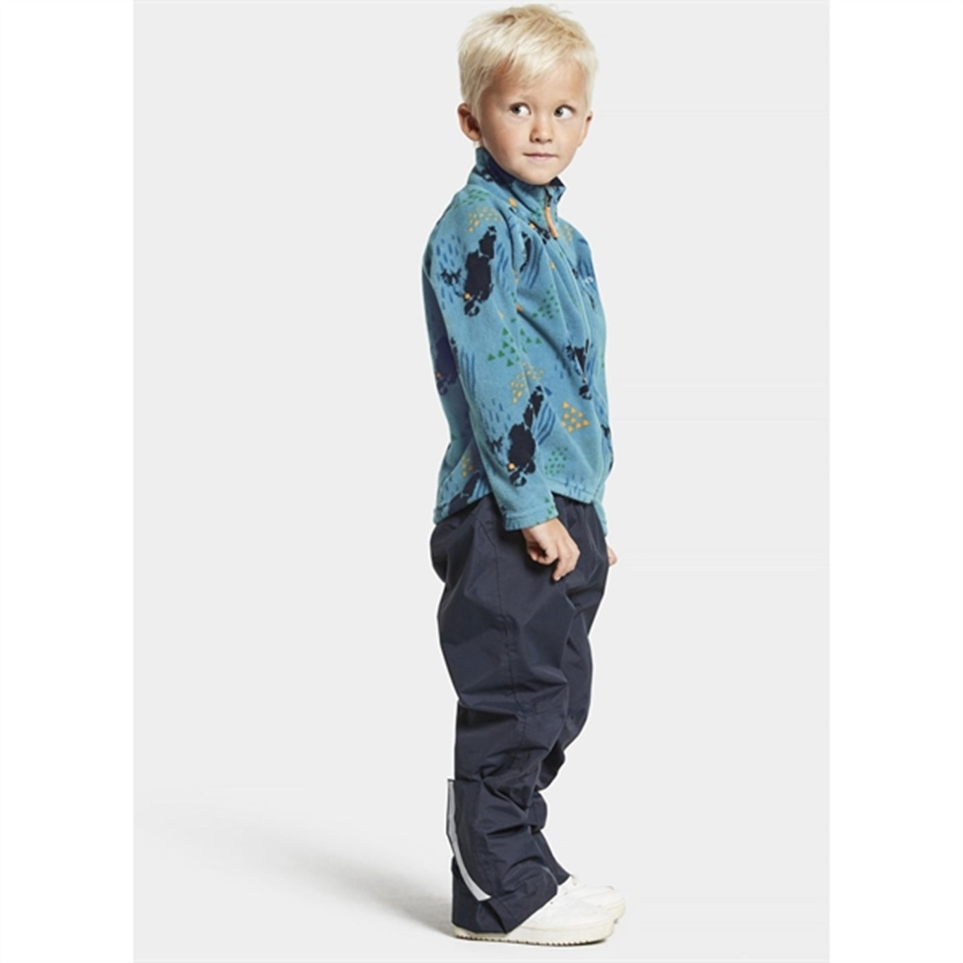Didriksons Monte Grundsund Blue Fleece Jacket