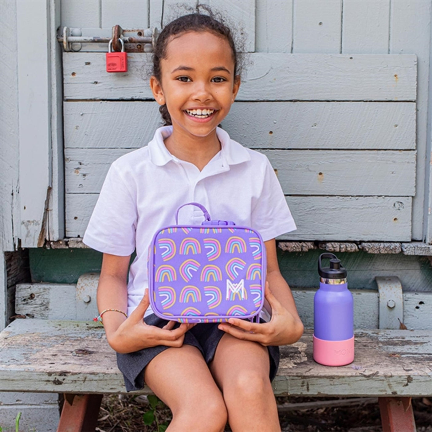 MontiiCo Lunch Bag Mini Rainbow 2