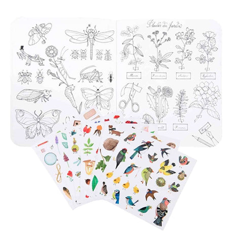 Moulin Roty Colouring Book