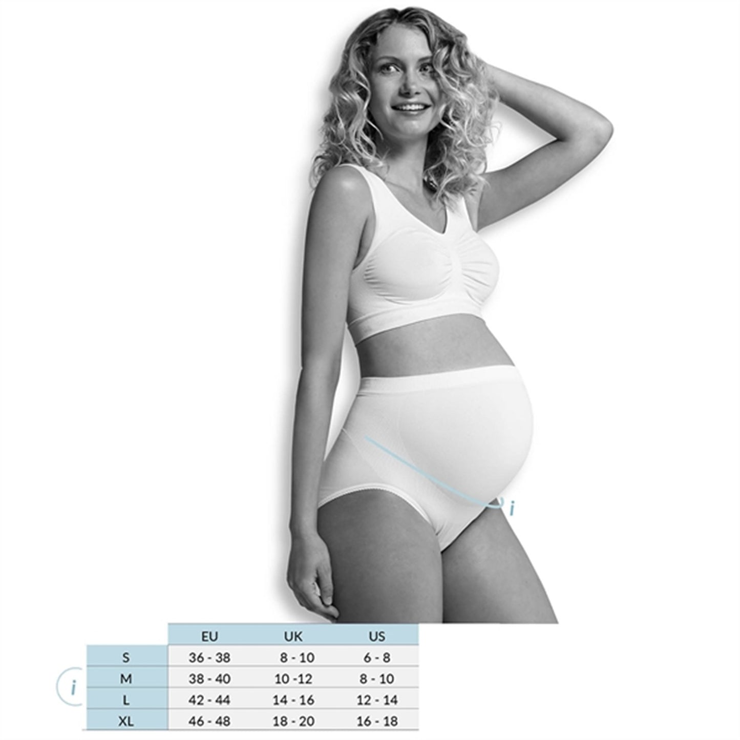 Carriwell Maternity Support Panty White
