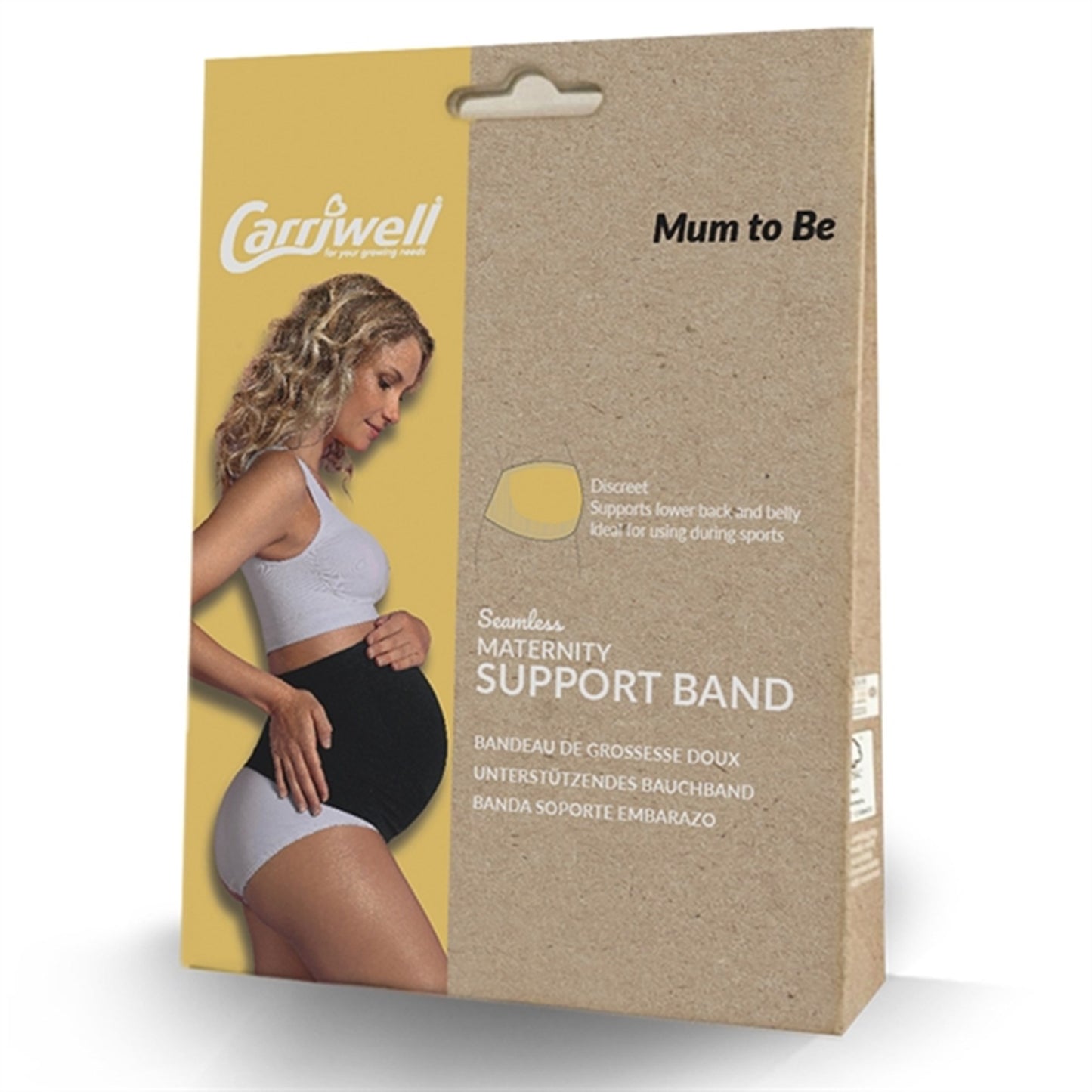 Carriwell Maternity Support Band Black