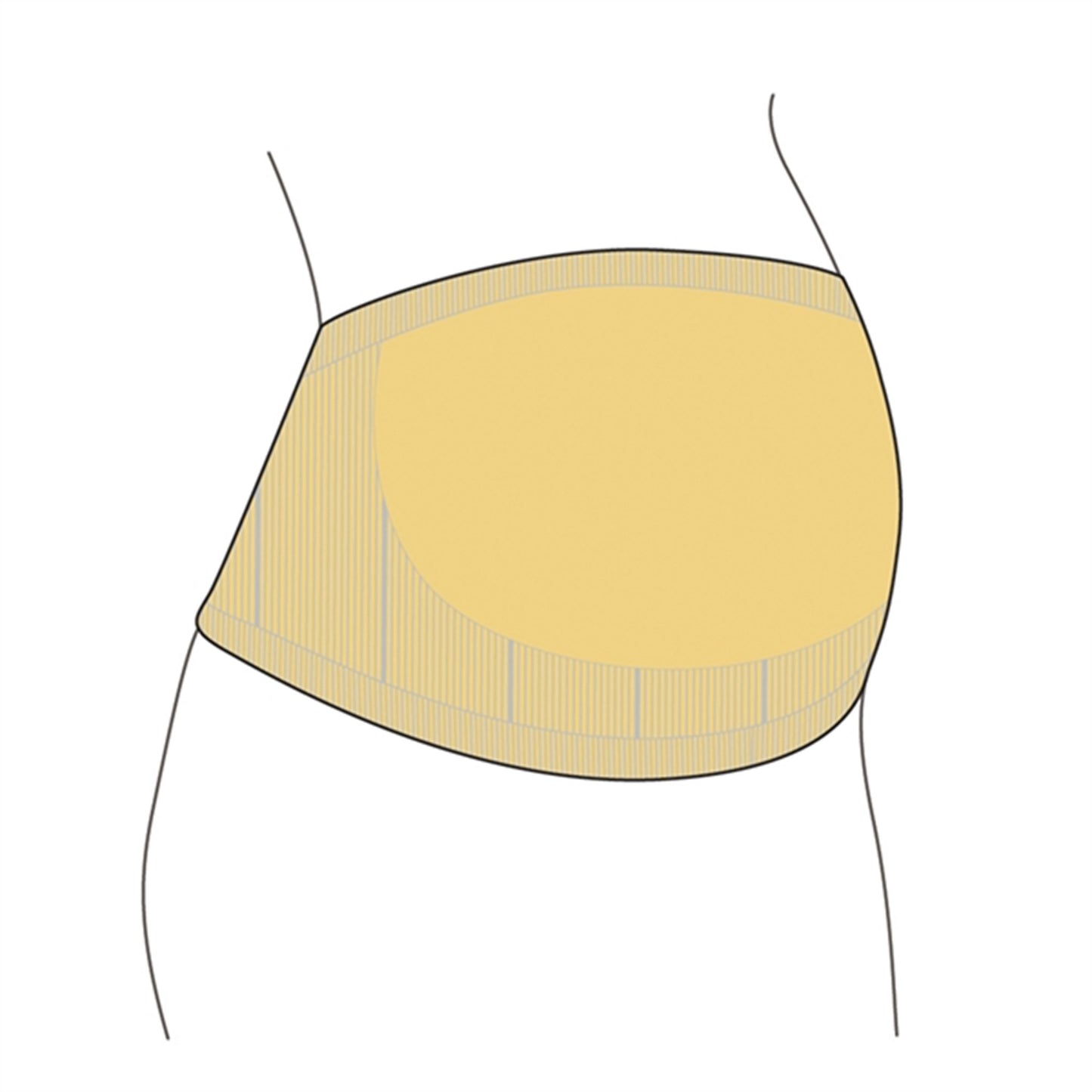 Carriwell Maternity Support Band White