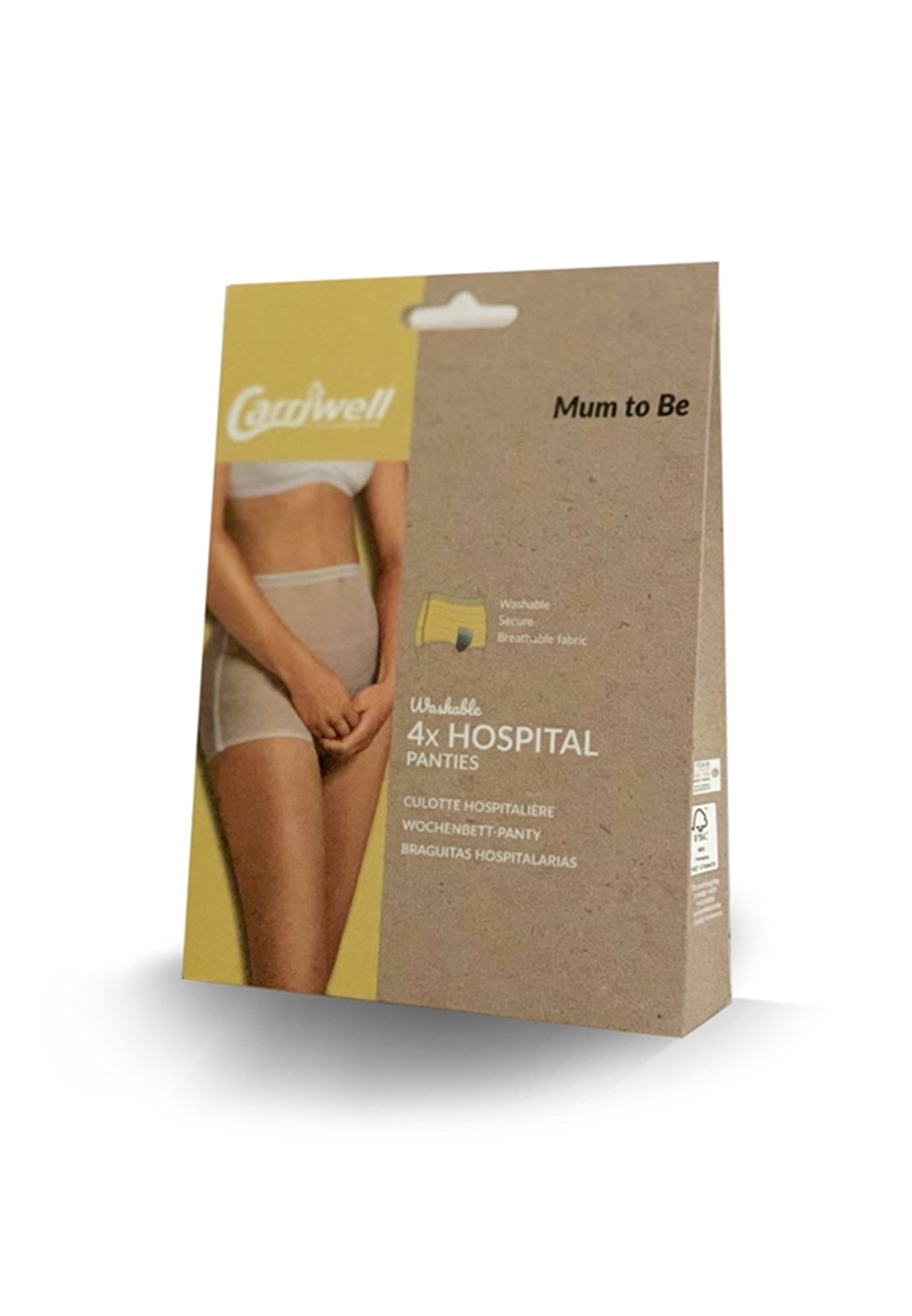 Carriwell Hospital Panties White 4 pcs