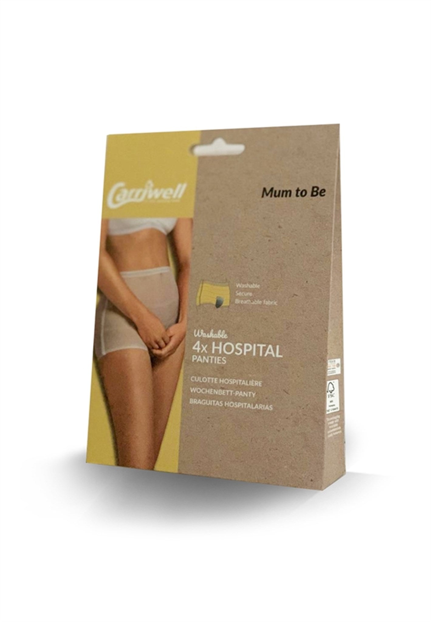 Carriwell Hospital Panties White 4 pcs