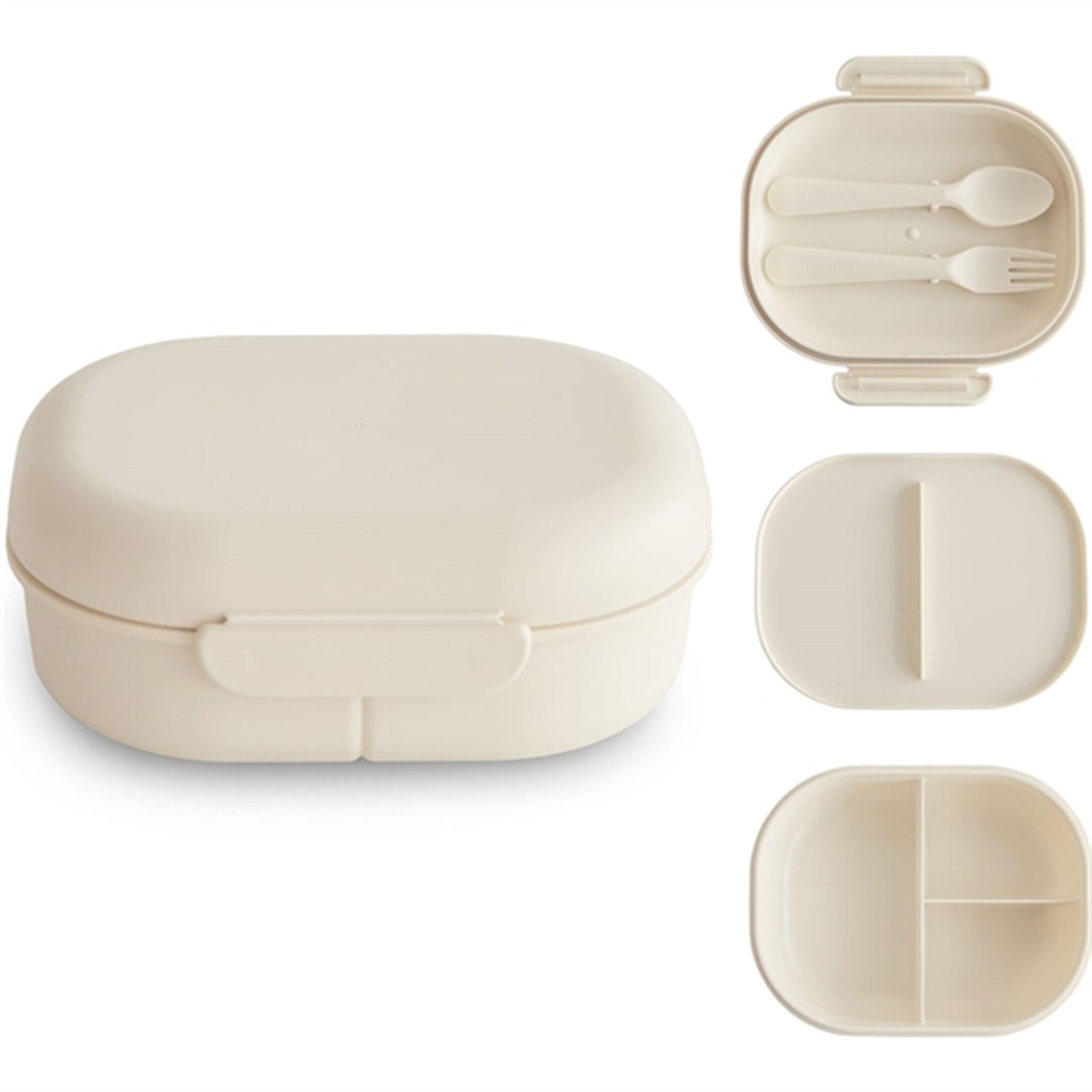 Mushie Lunchbox Ivory