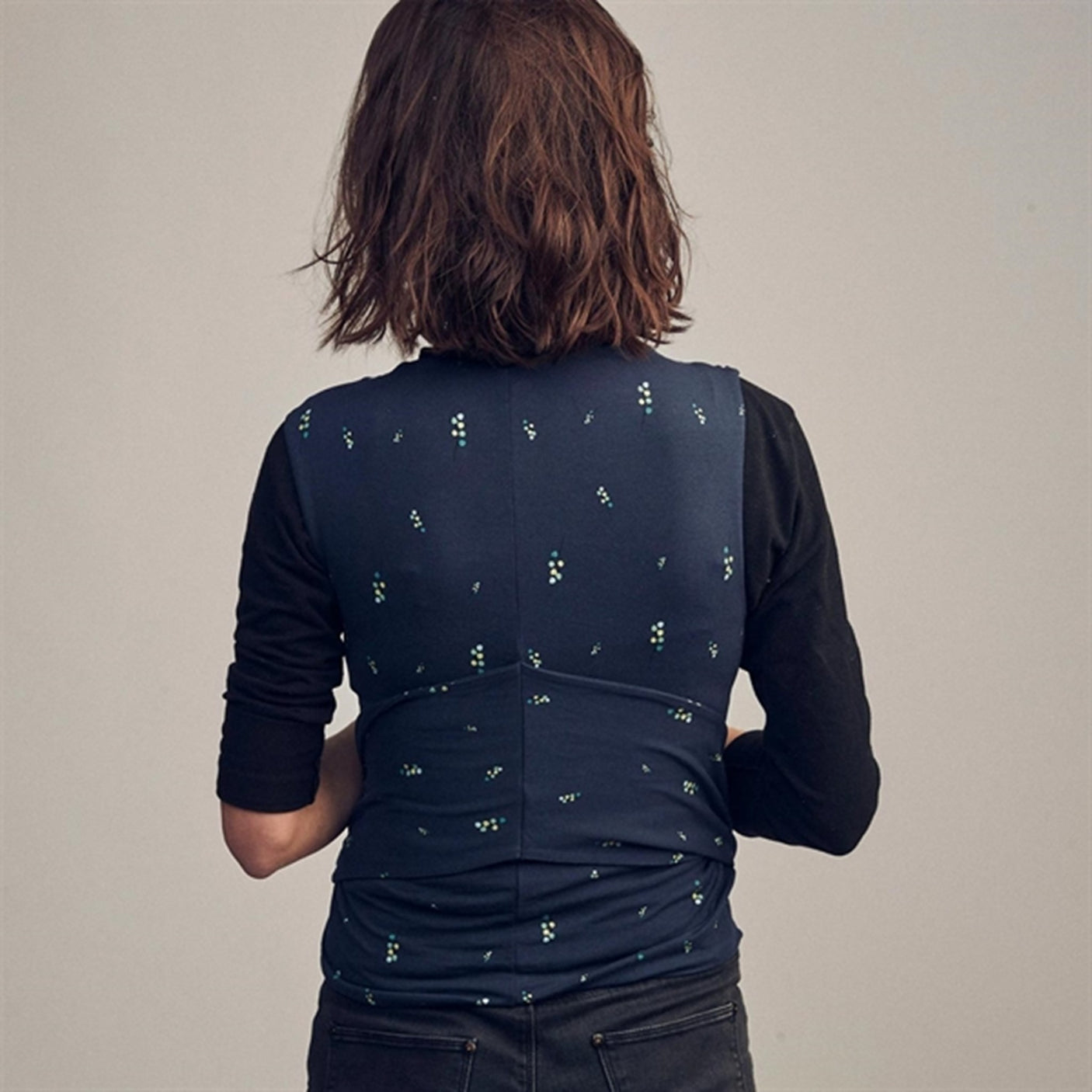 Najell Baby Wrap Charcoal Black