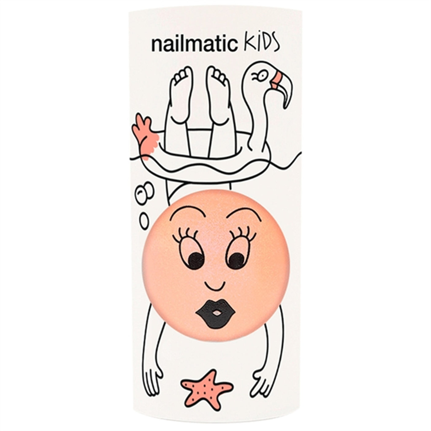 Nailmatic Nailpolish Waterbased Flamingo Coral Neon
