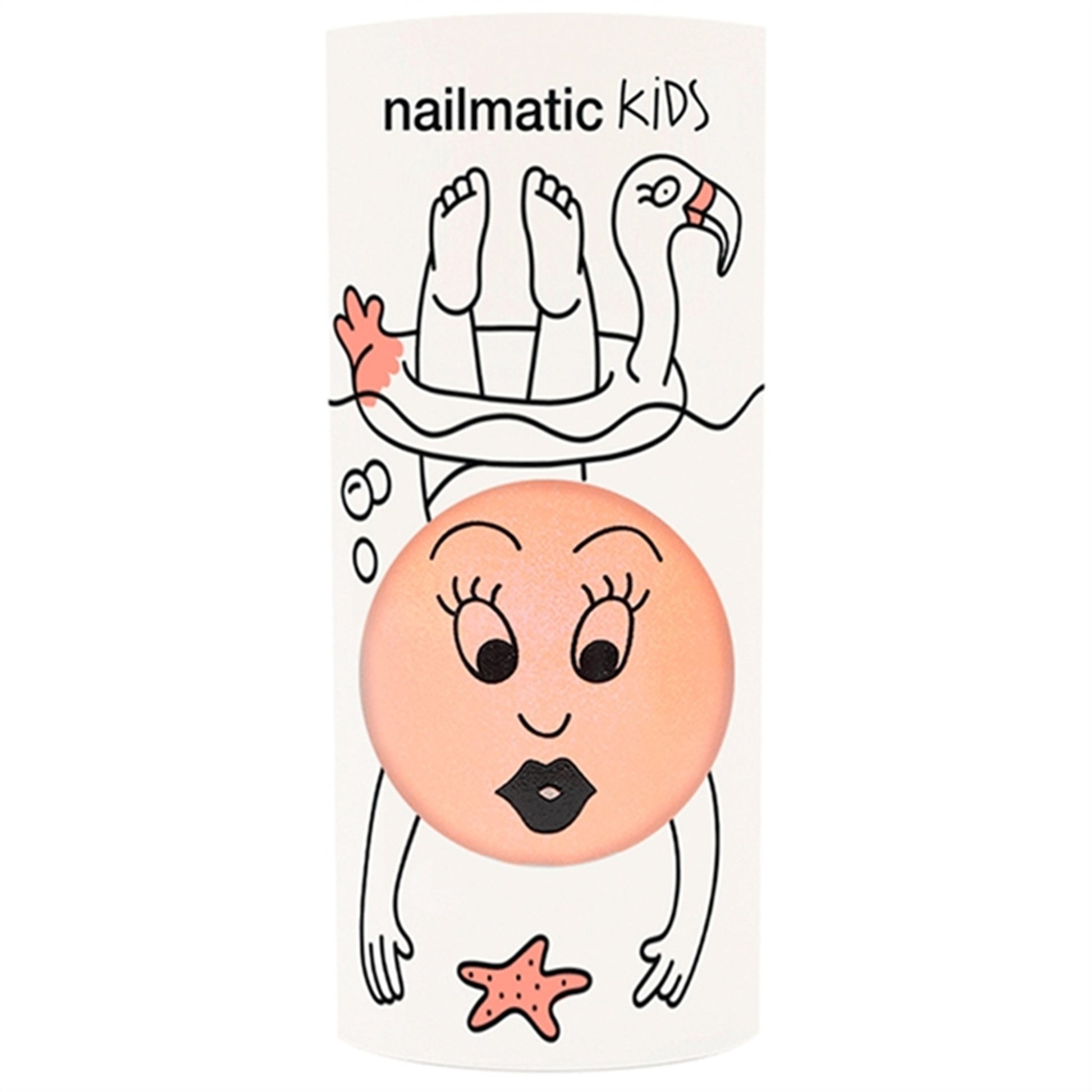 Nailmatic Nailpolish Waterbased Flamingo Coral Neon